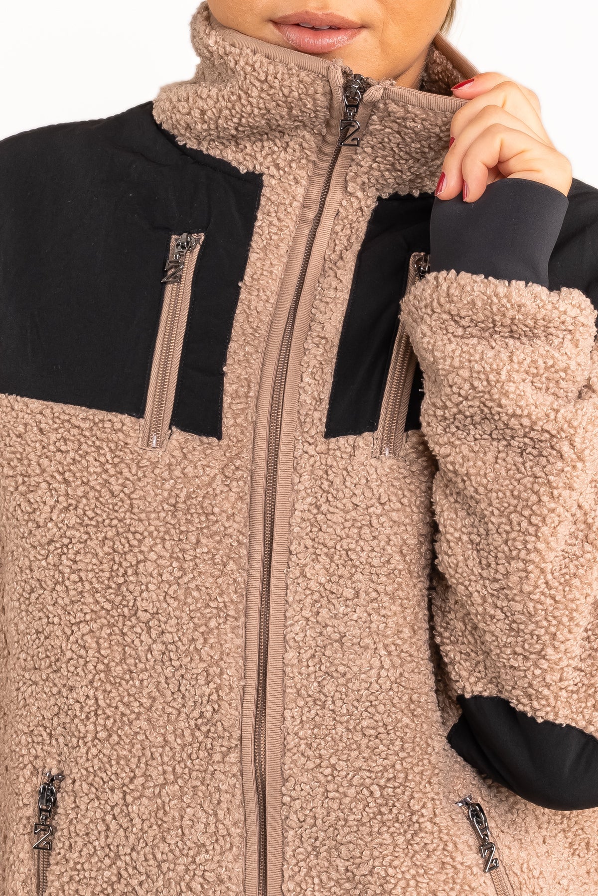 Ascot Pile Jacket Beige