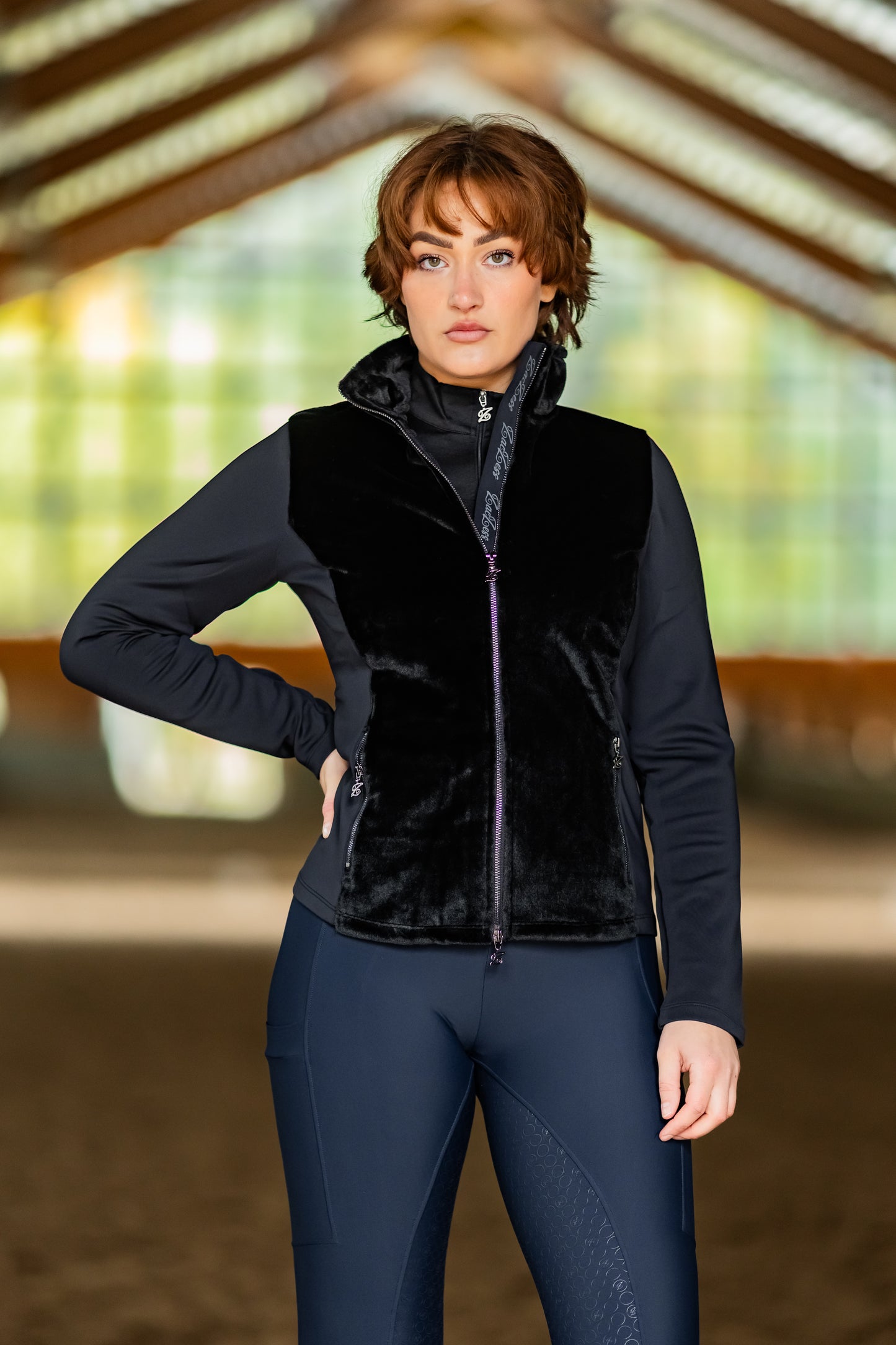 Etna Winter Zip Black
