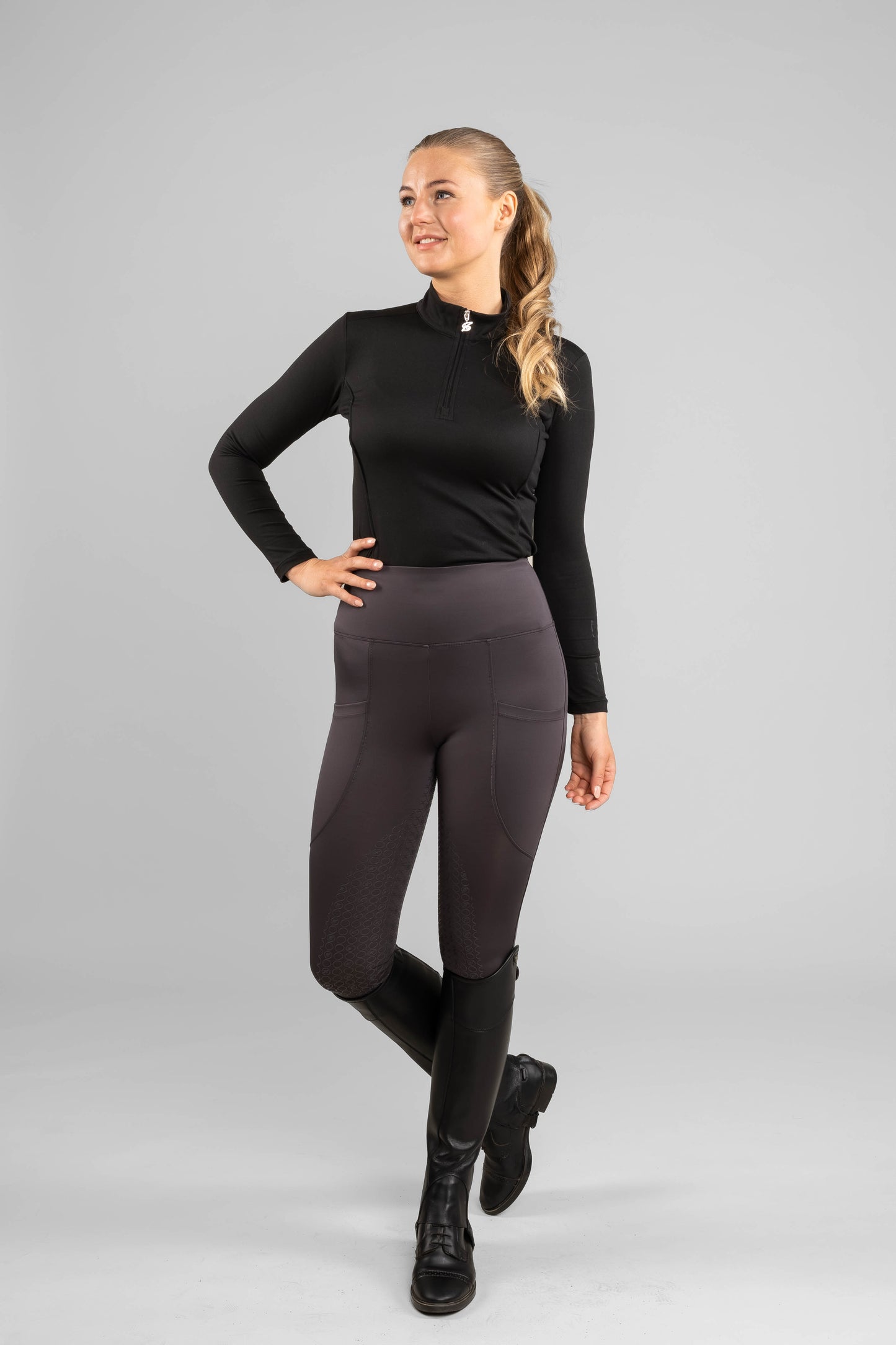 Monaco Grey Leggings