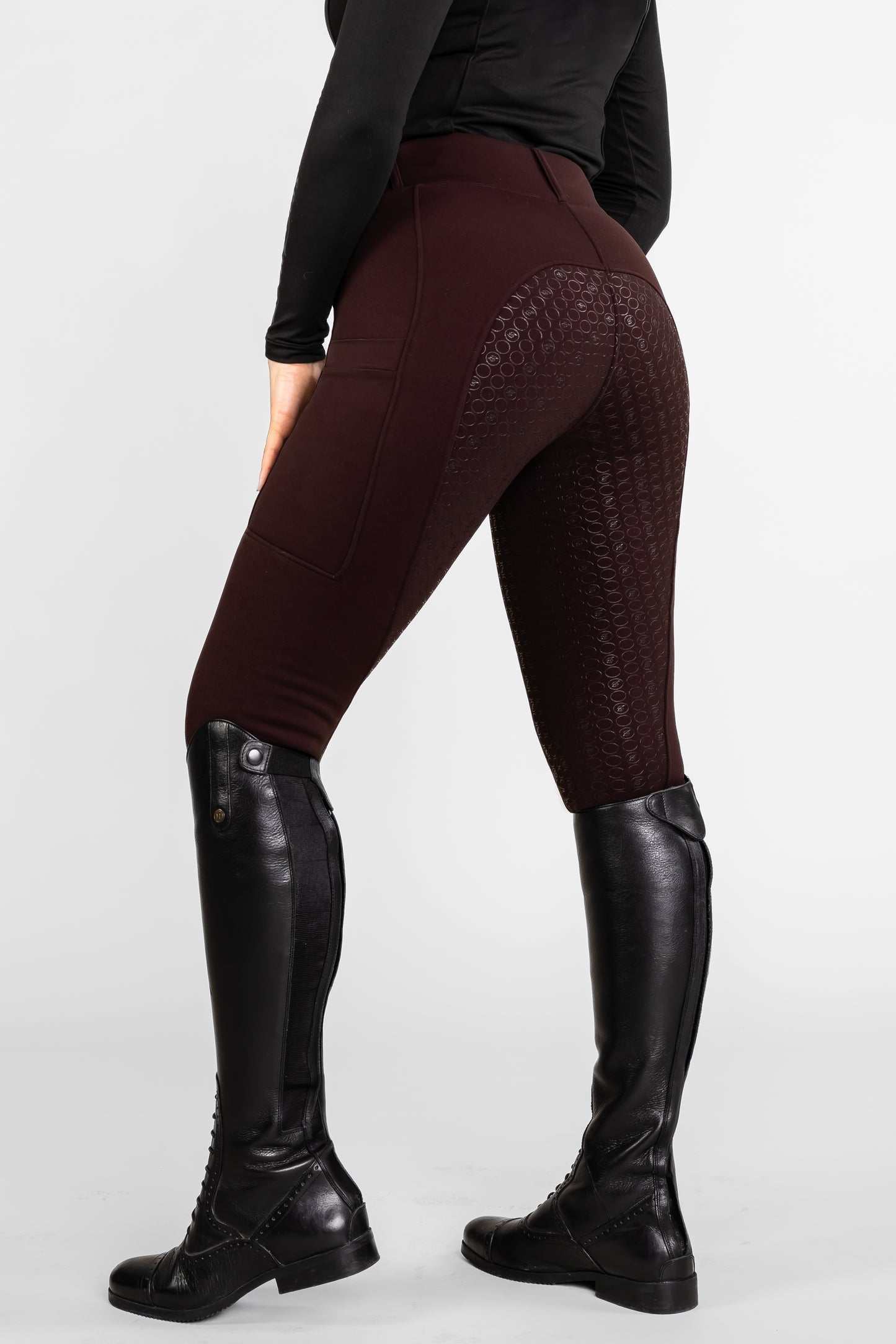 Teddy Winter Leggings Brown