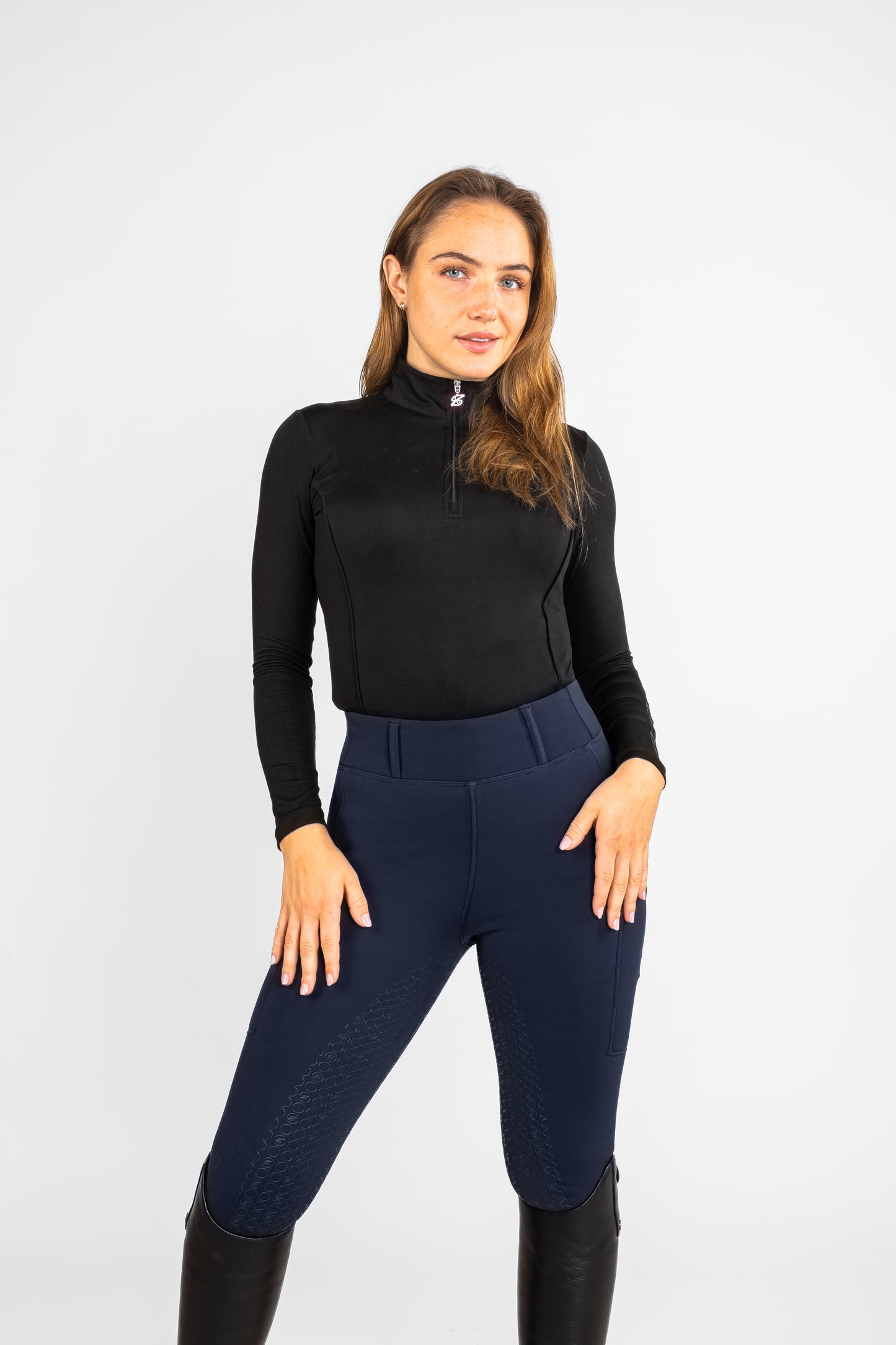 Teddy Winter Leggings Blue