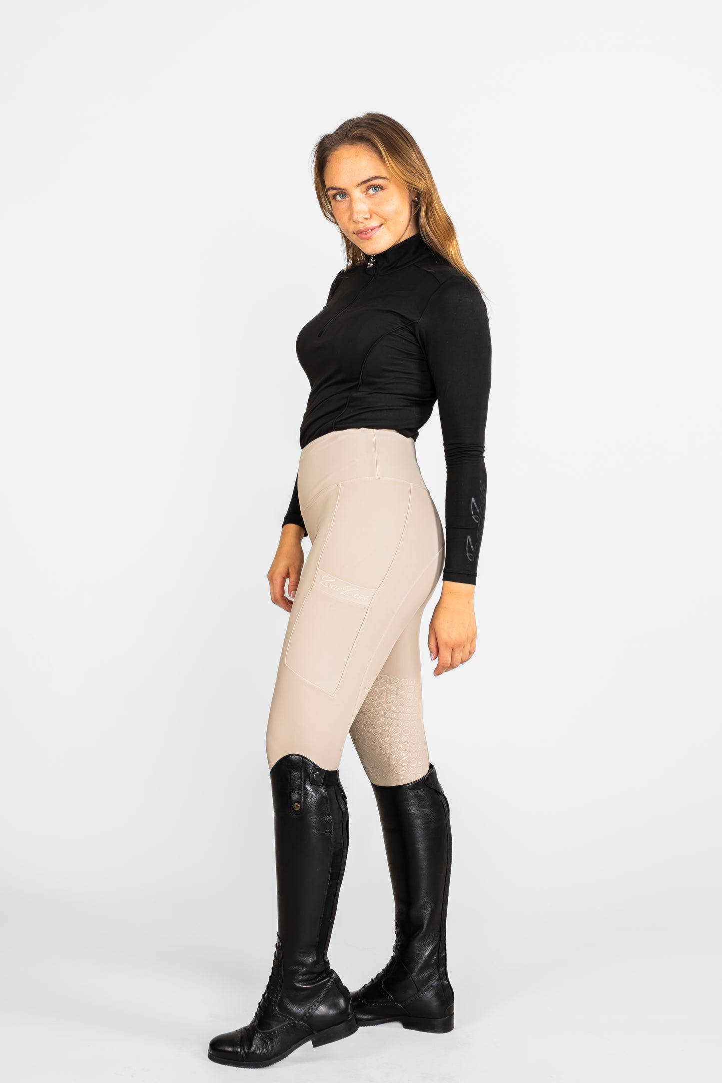 Ohio Champagne Leggings Half Grip
