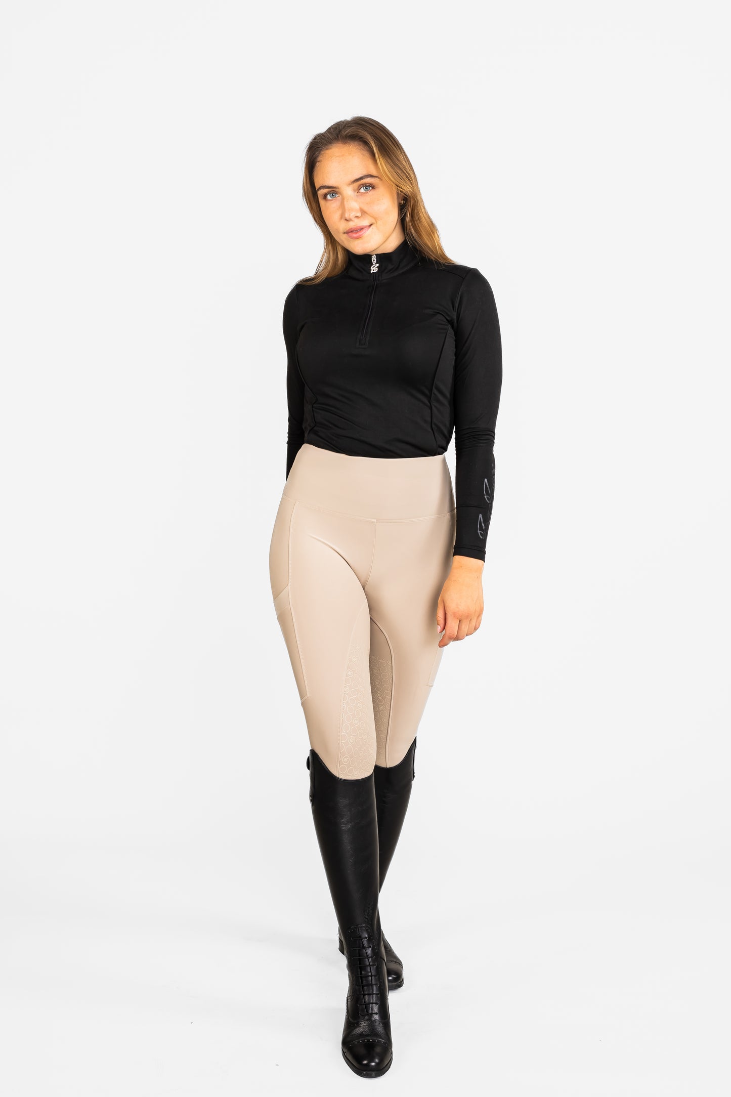 Ohio Champagne Leggings Half Grip