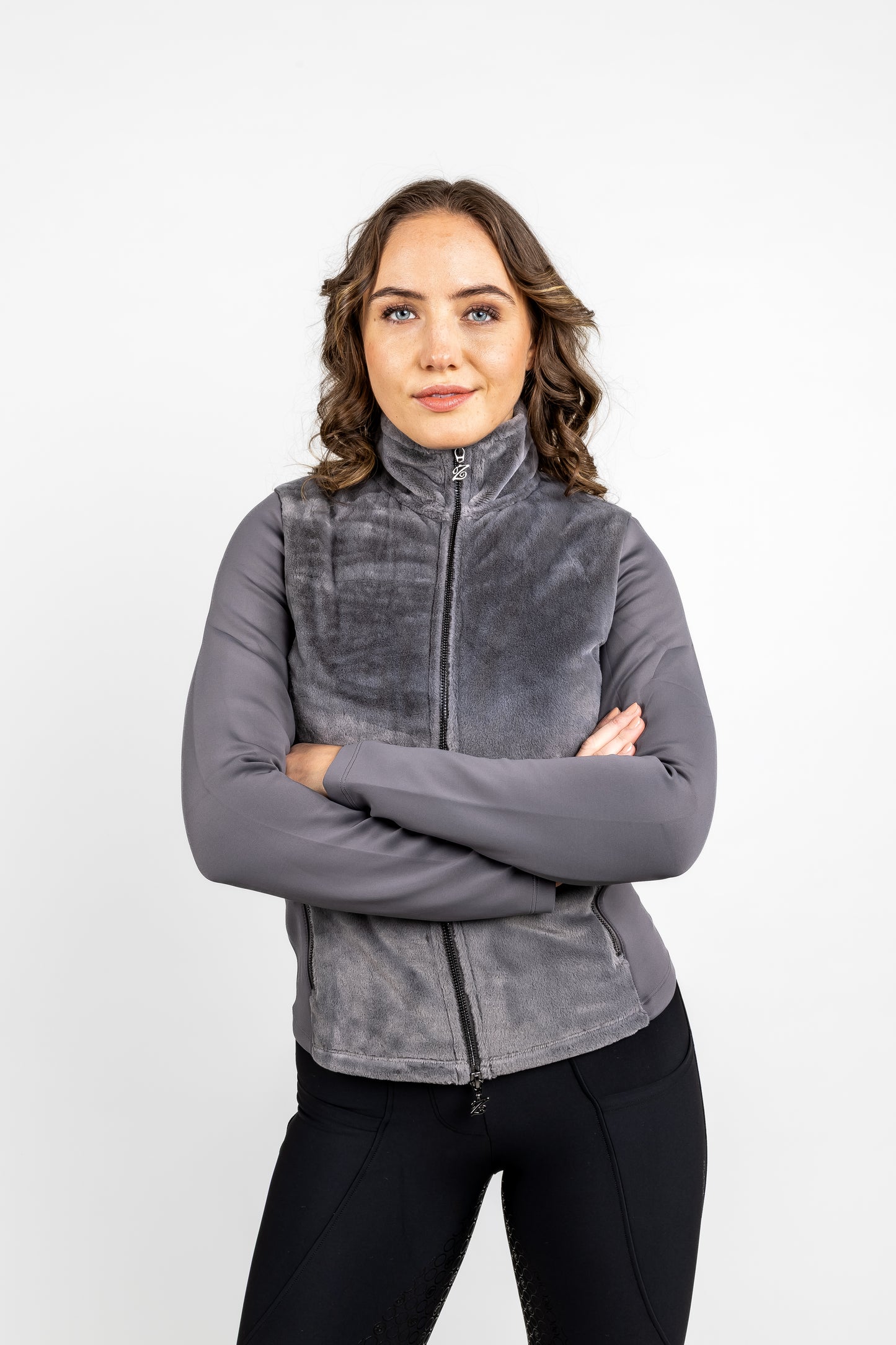 Etna Zip Shirt Grey