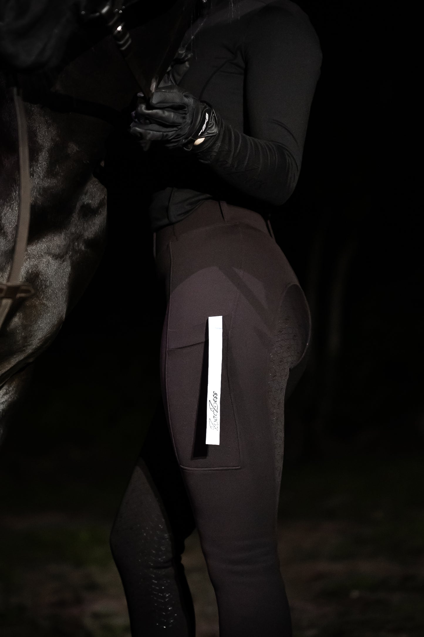 Teddy Winter Leggings Brown