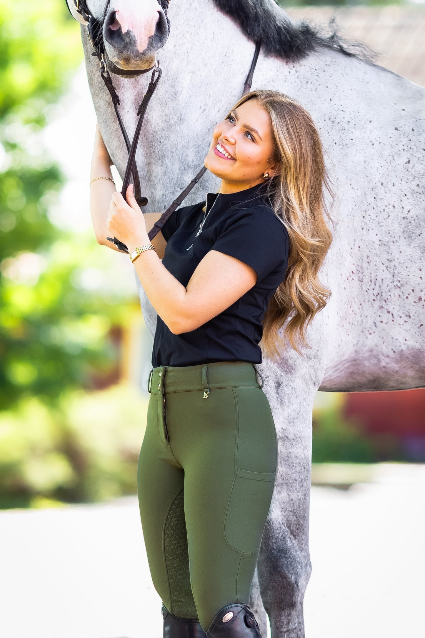 Bombay Olive Breeches