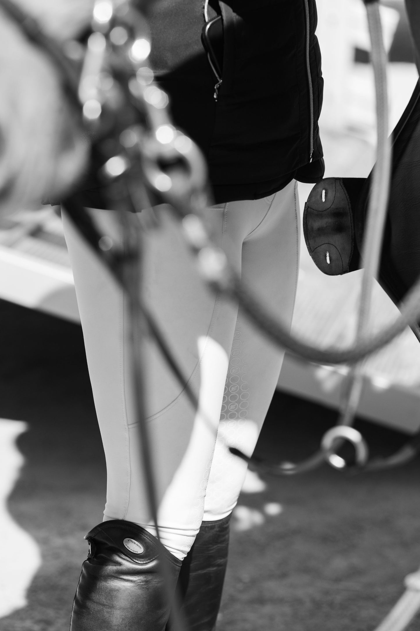 London White Hybrid Leggings