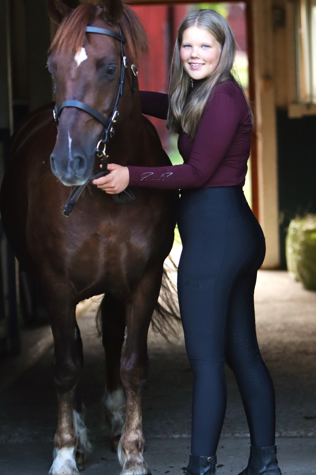 YR - Ohio Black Leggings