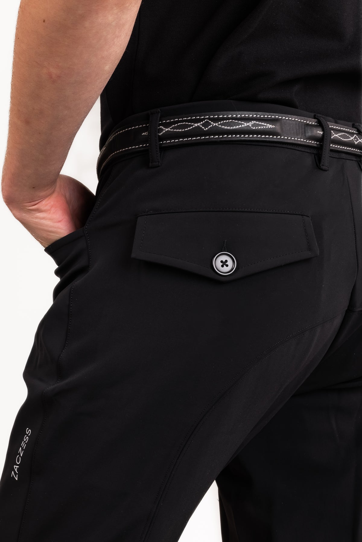 Aachen Men’s Breeches Black