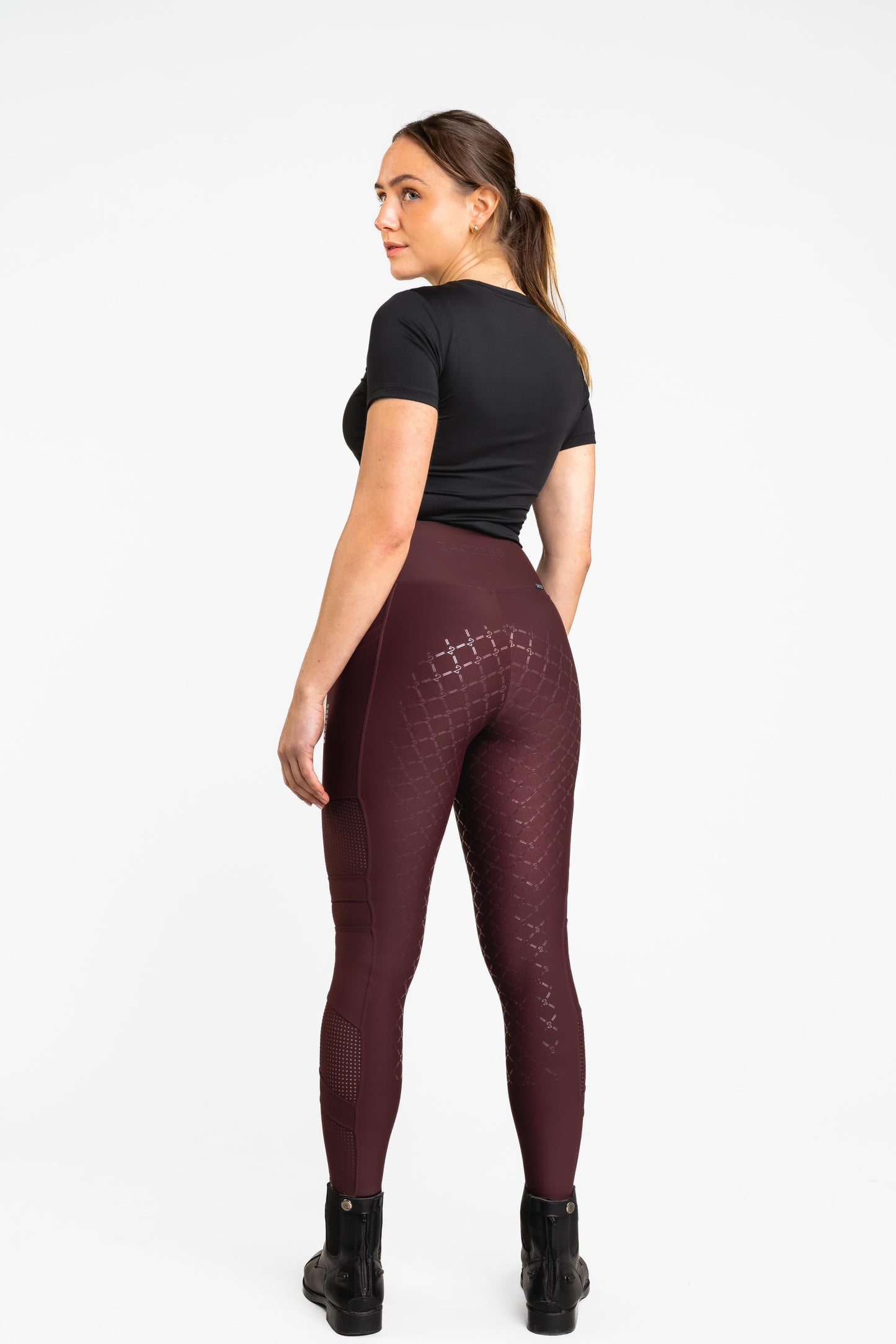 Summer Leggings Bordeaux