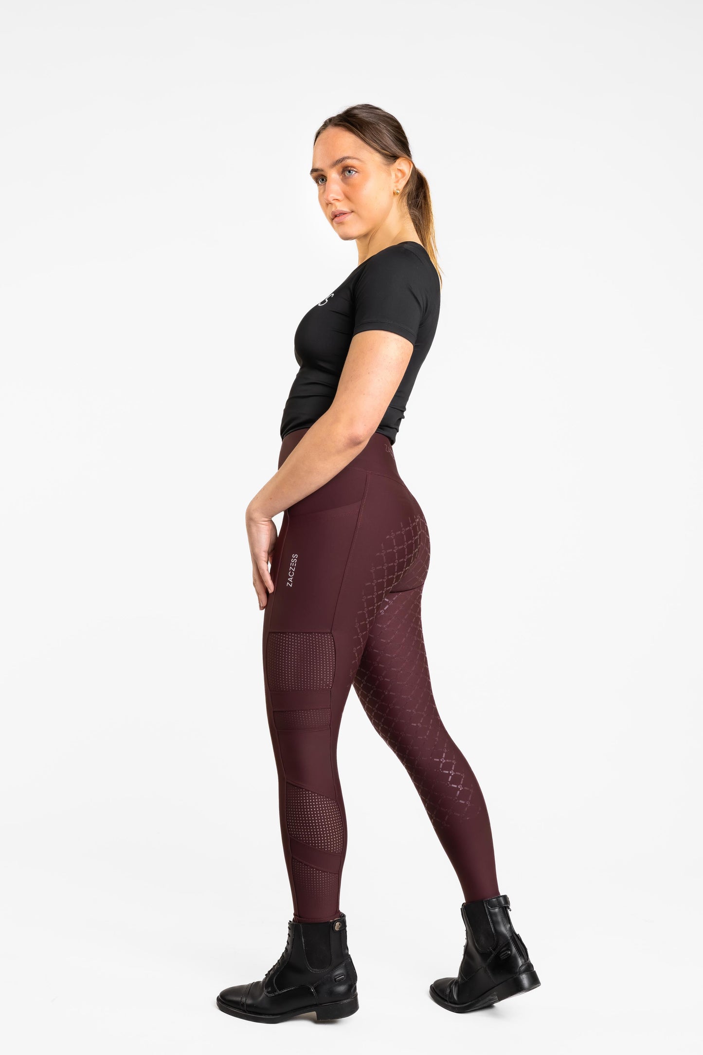 Summer Leggings Bordeaux
