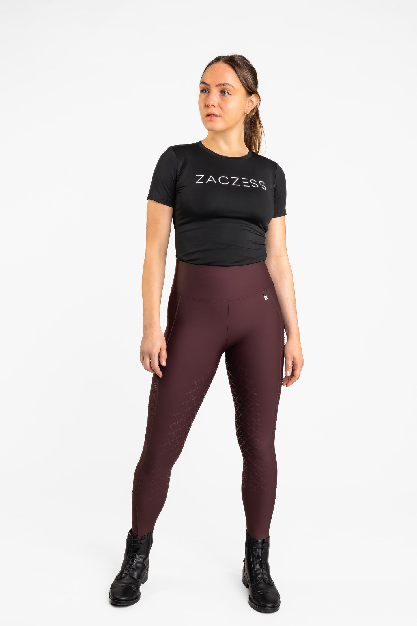 Summer Leggings Bordeaux