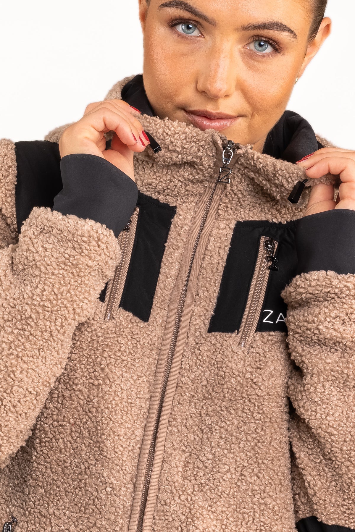 Devon Pile Jacket Beige