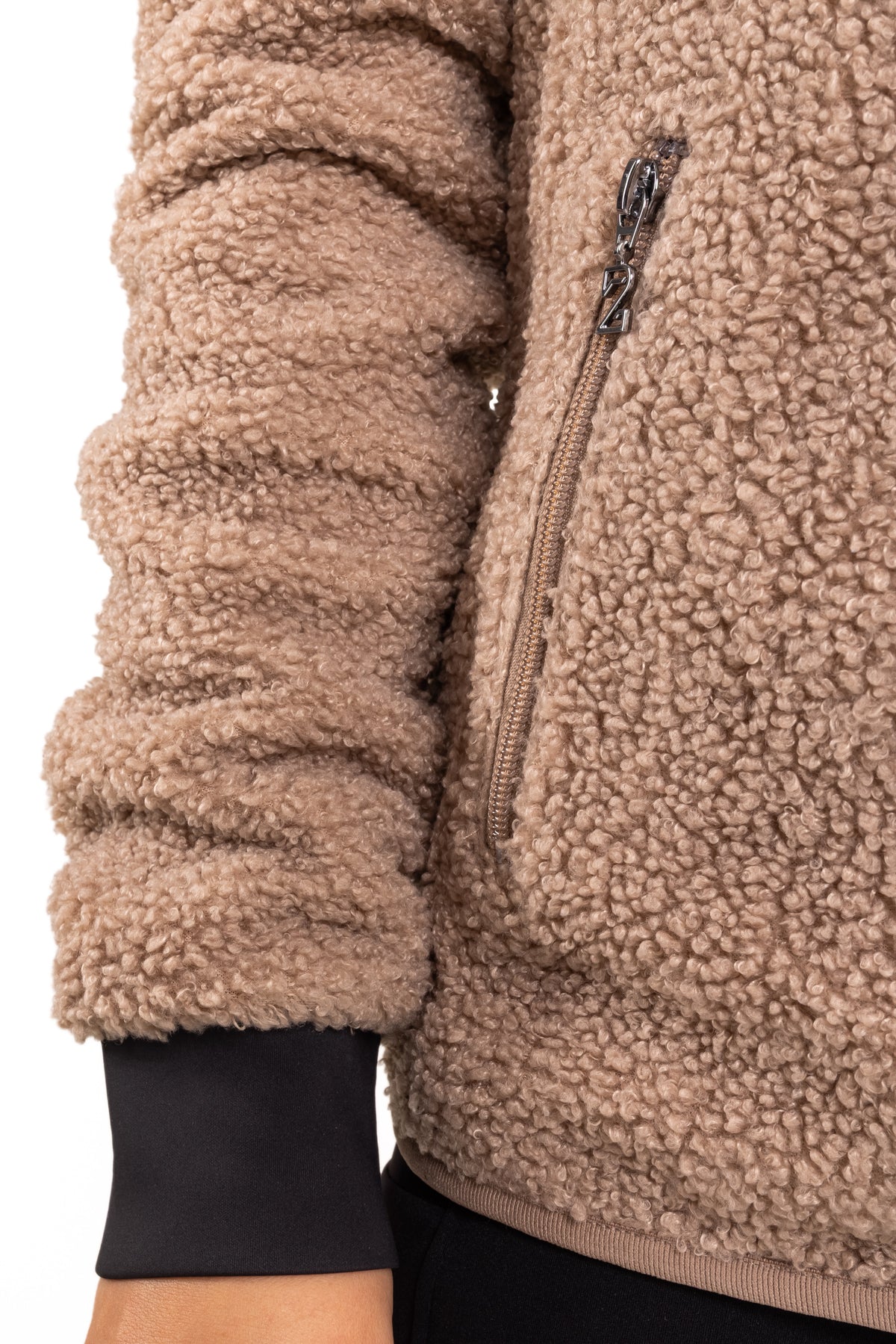 Devon Pile Jacket Beige