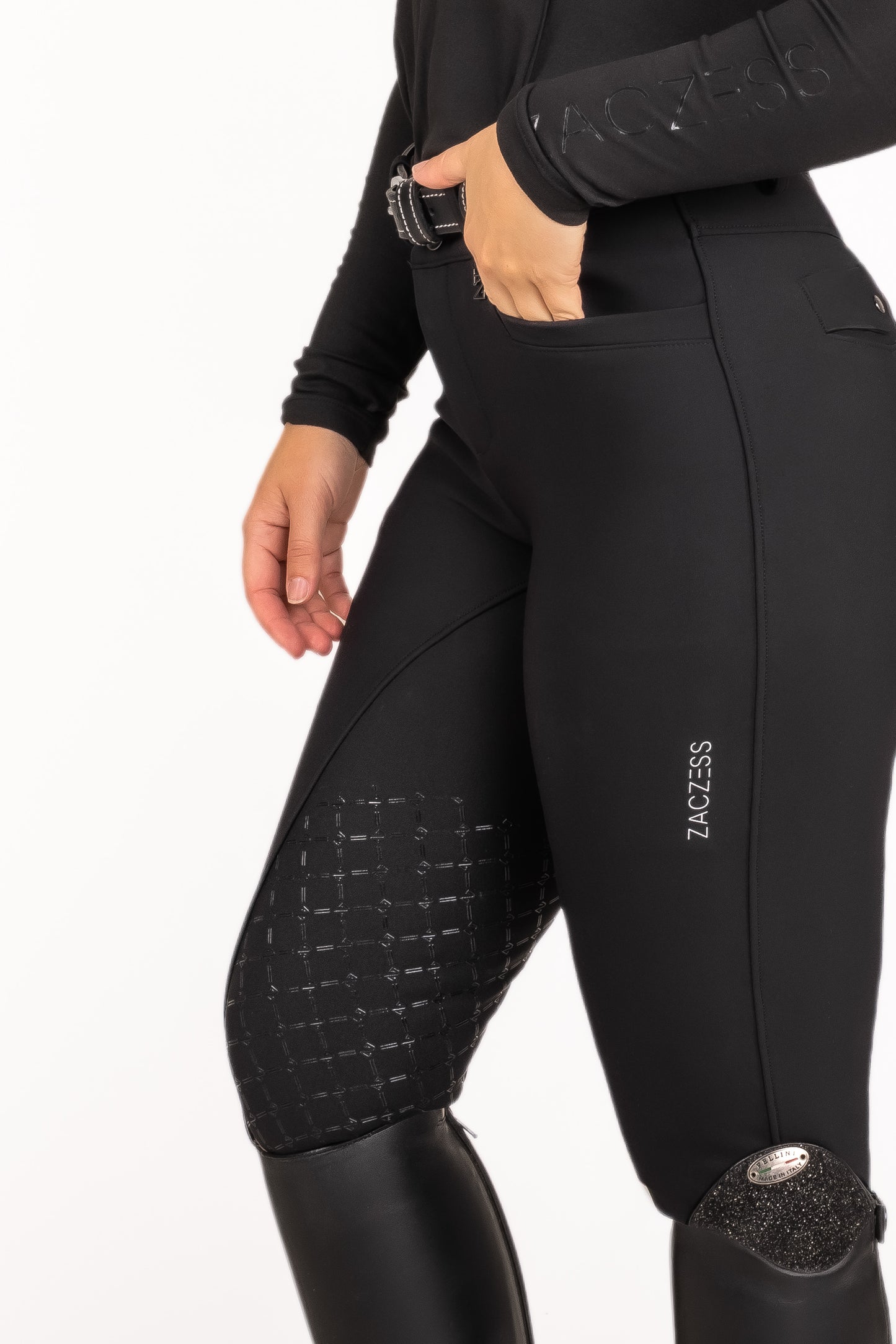 Fleece Performance Breeches Black
