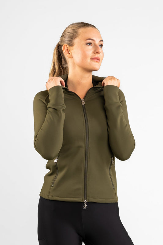 Brooklyn Olive Hoodie