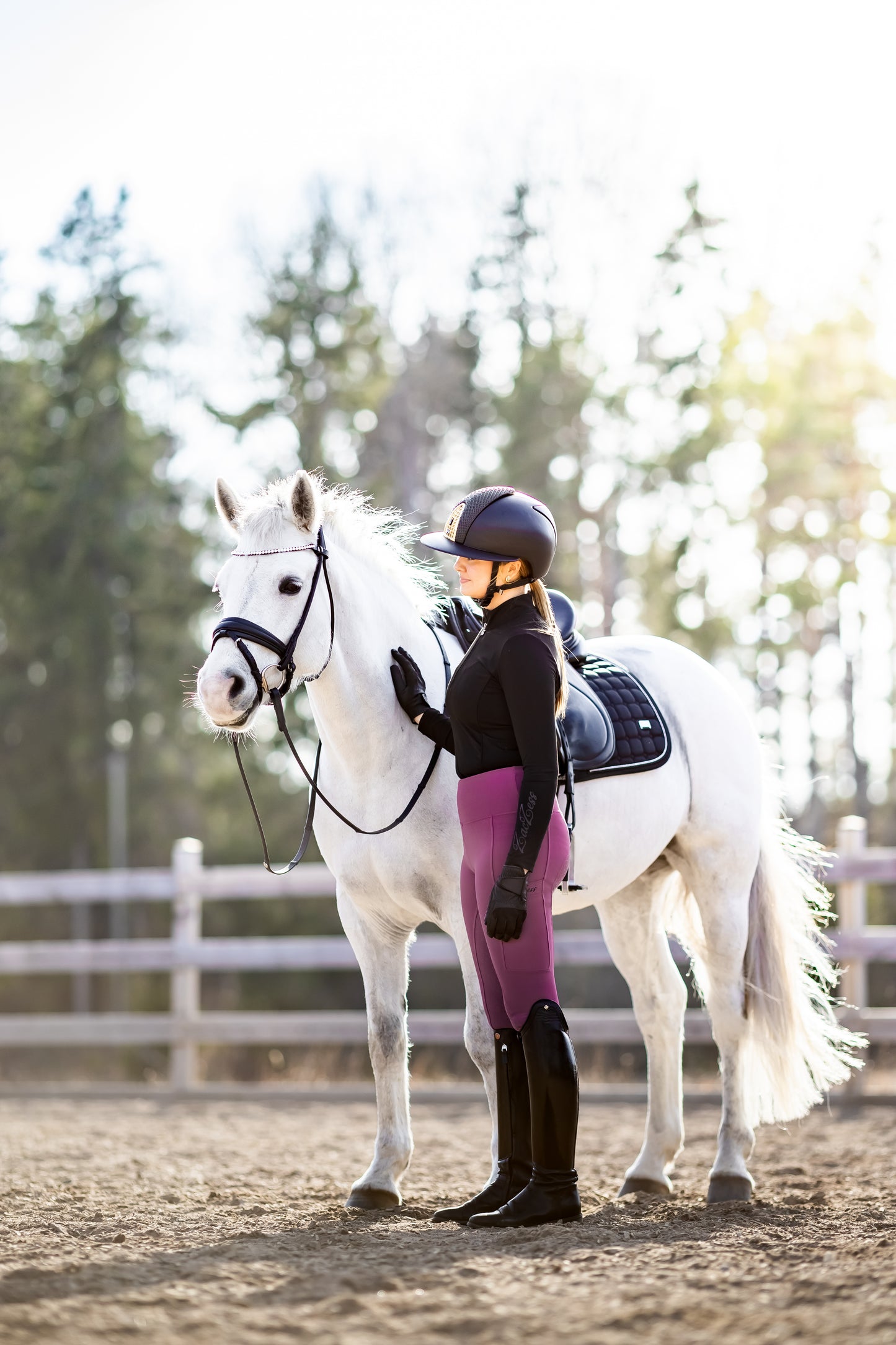 Ohio Dusty Berry Leggings