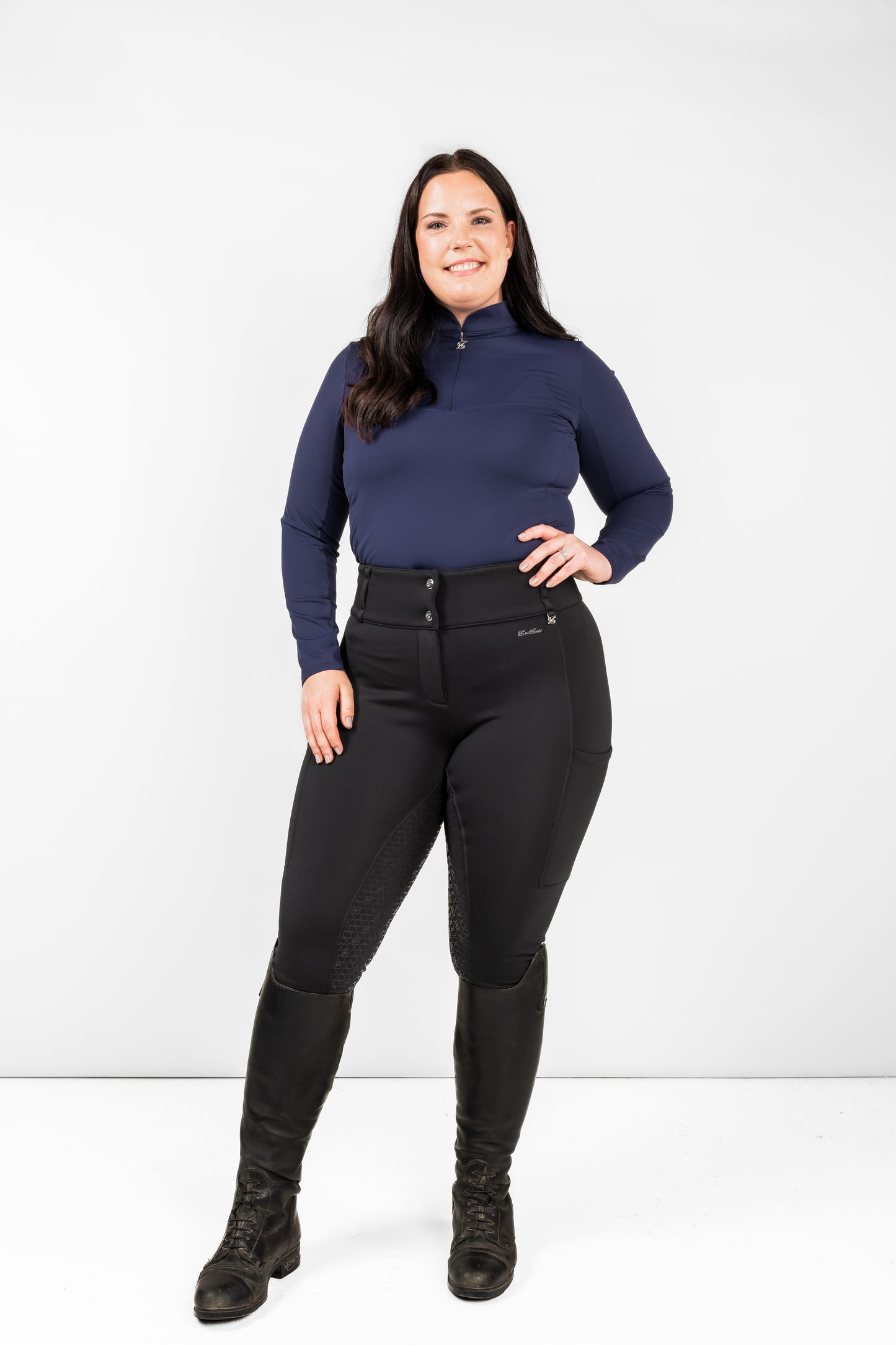 Fleece Winter Breeches Black