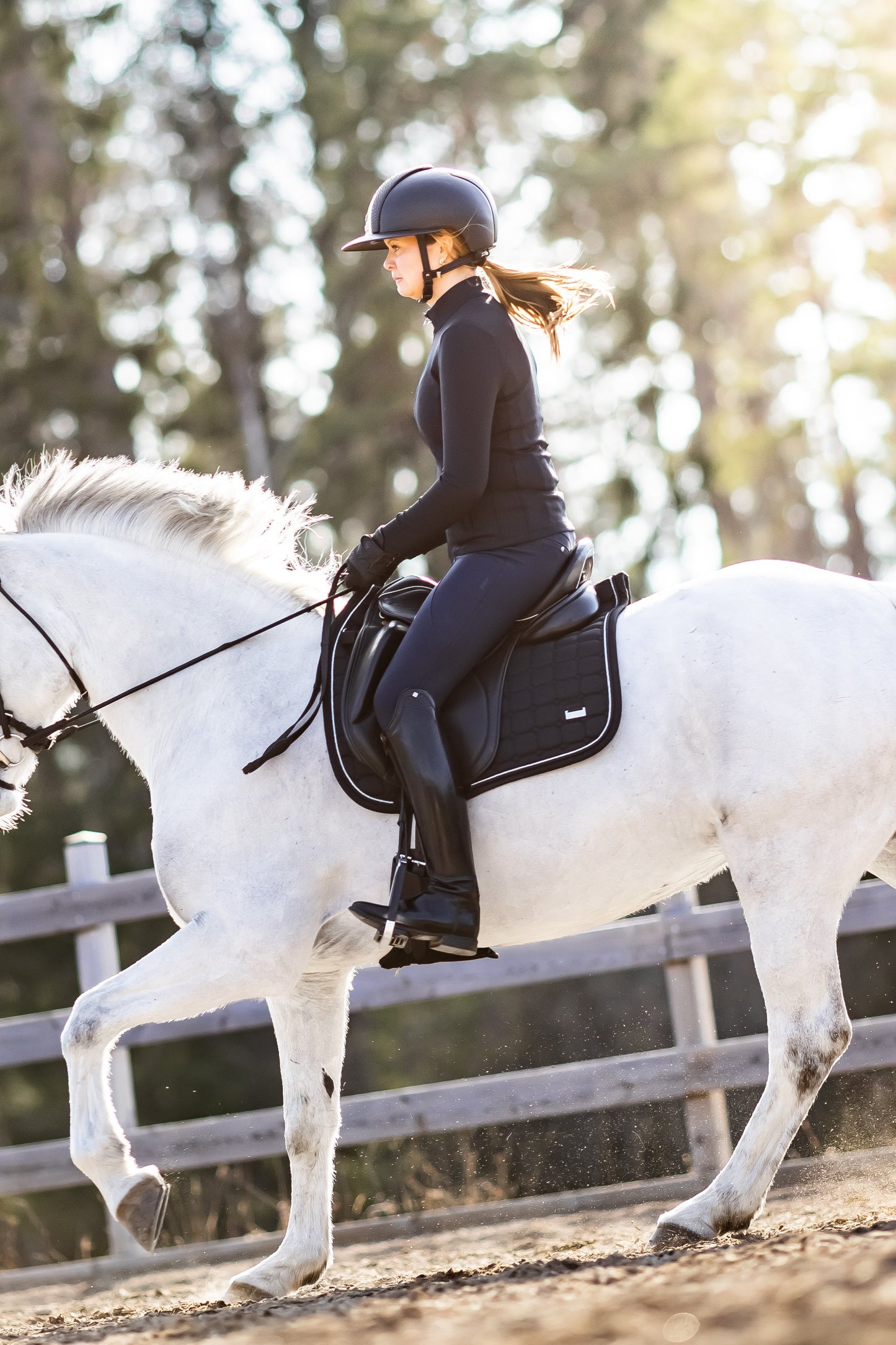 London Navy Hybrid Leggings