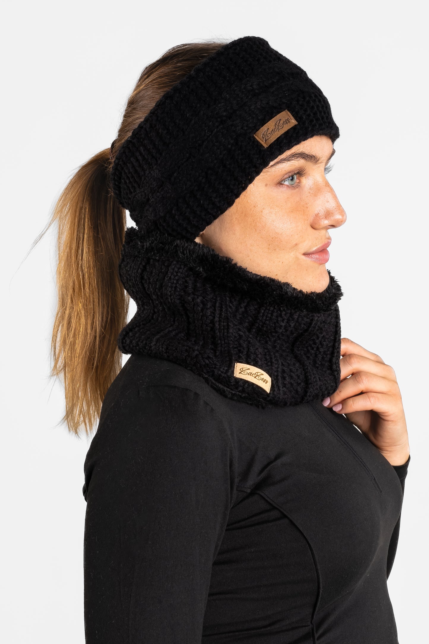 Fargo Headband Black