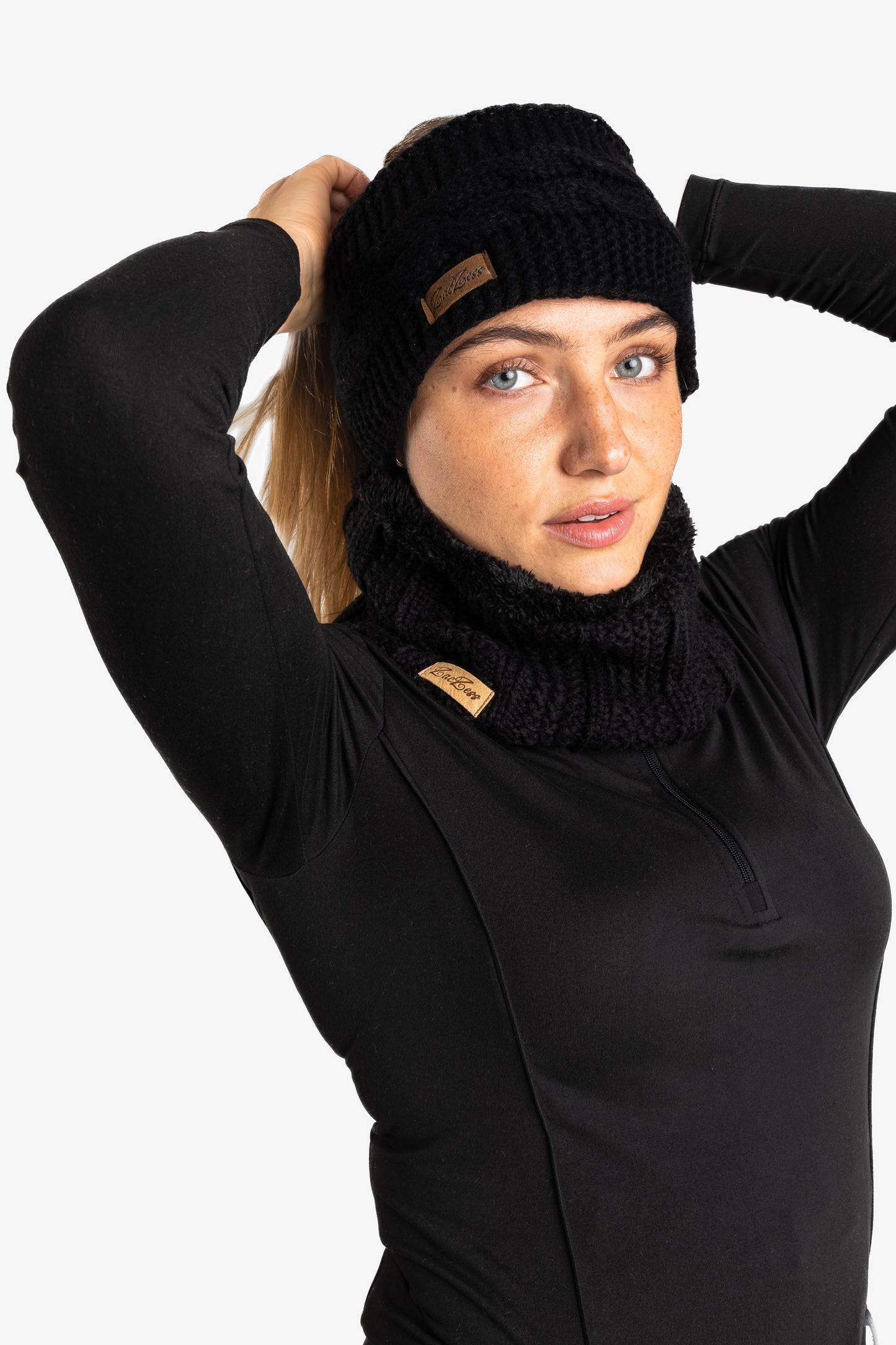 Fargo Headband Black