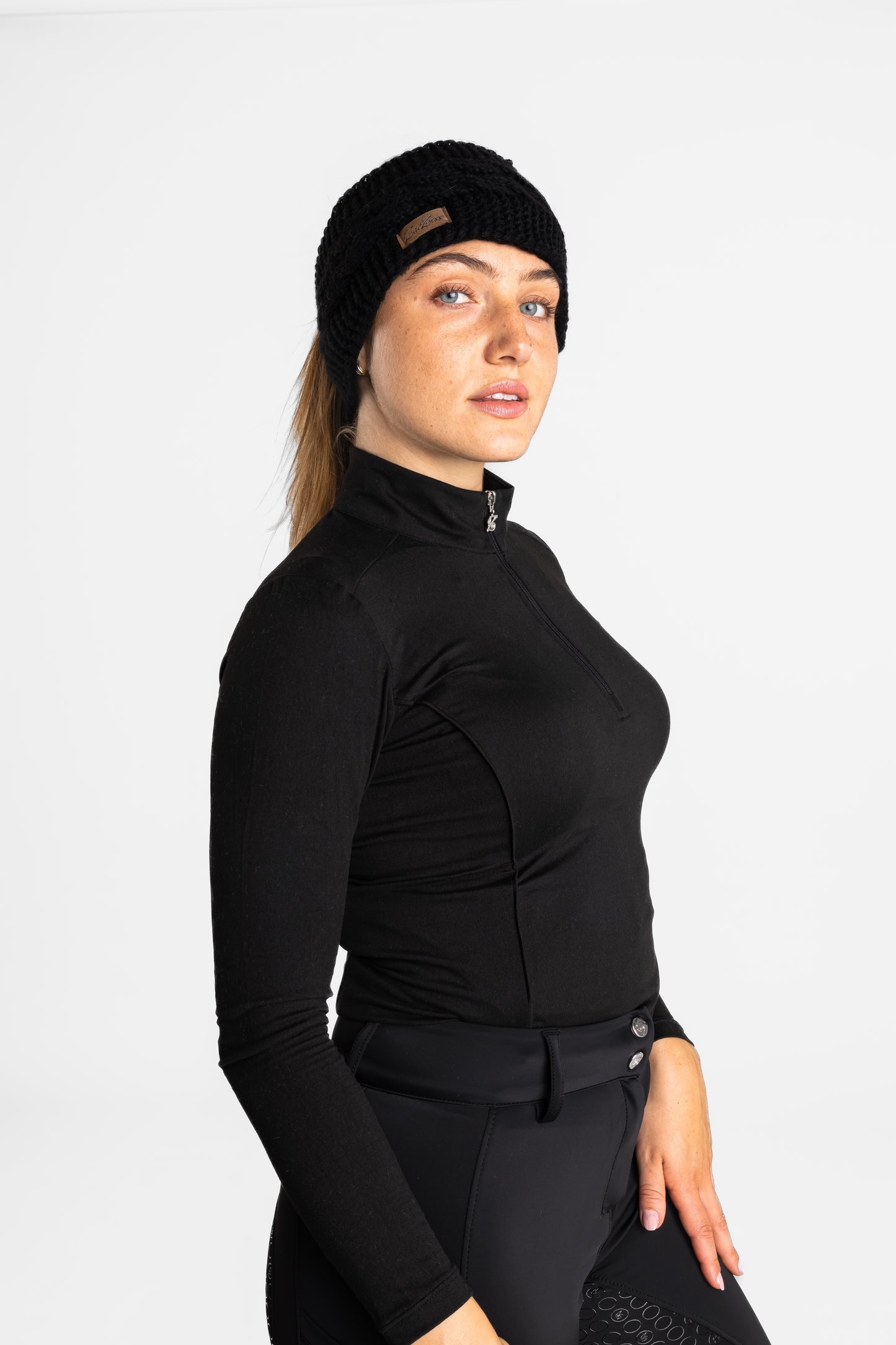 Fargo Headband Black