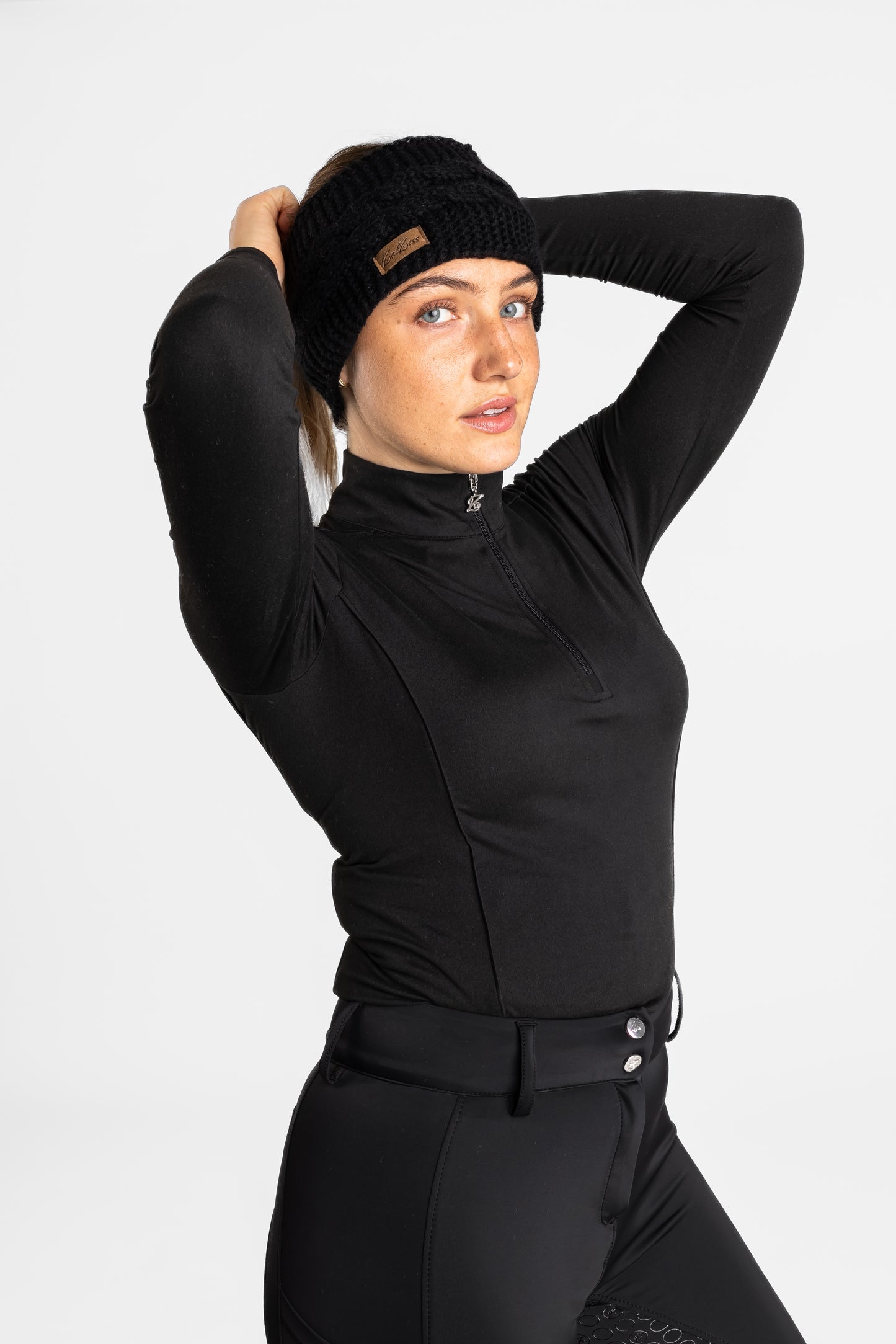 Fargo Headband Black