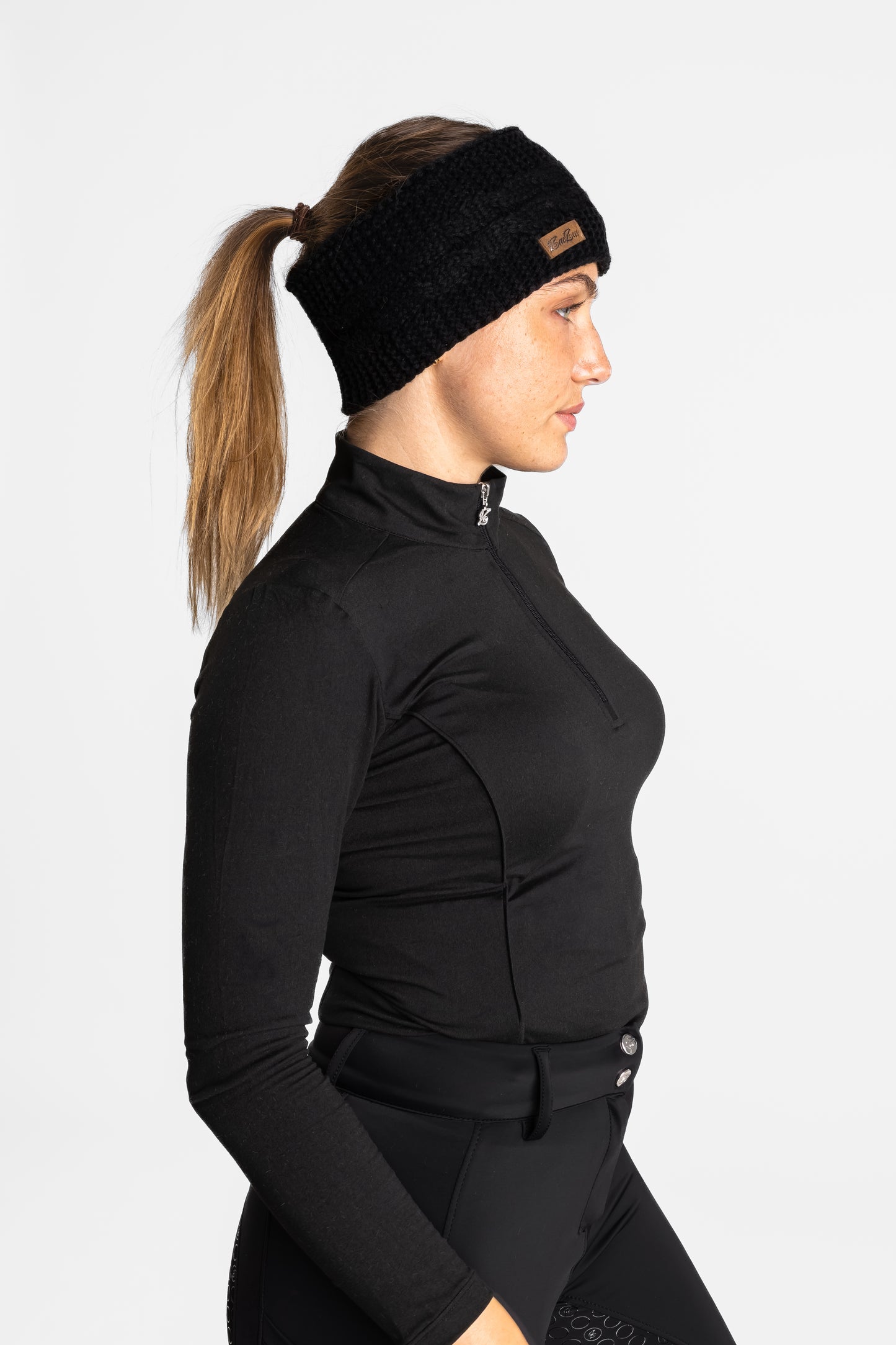 Fargo Headband Black