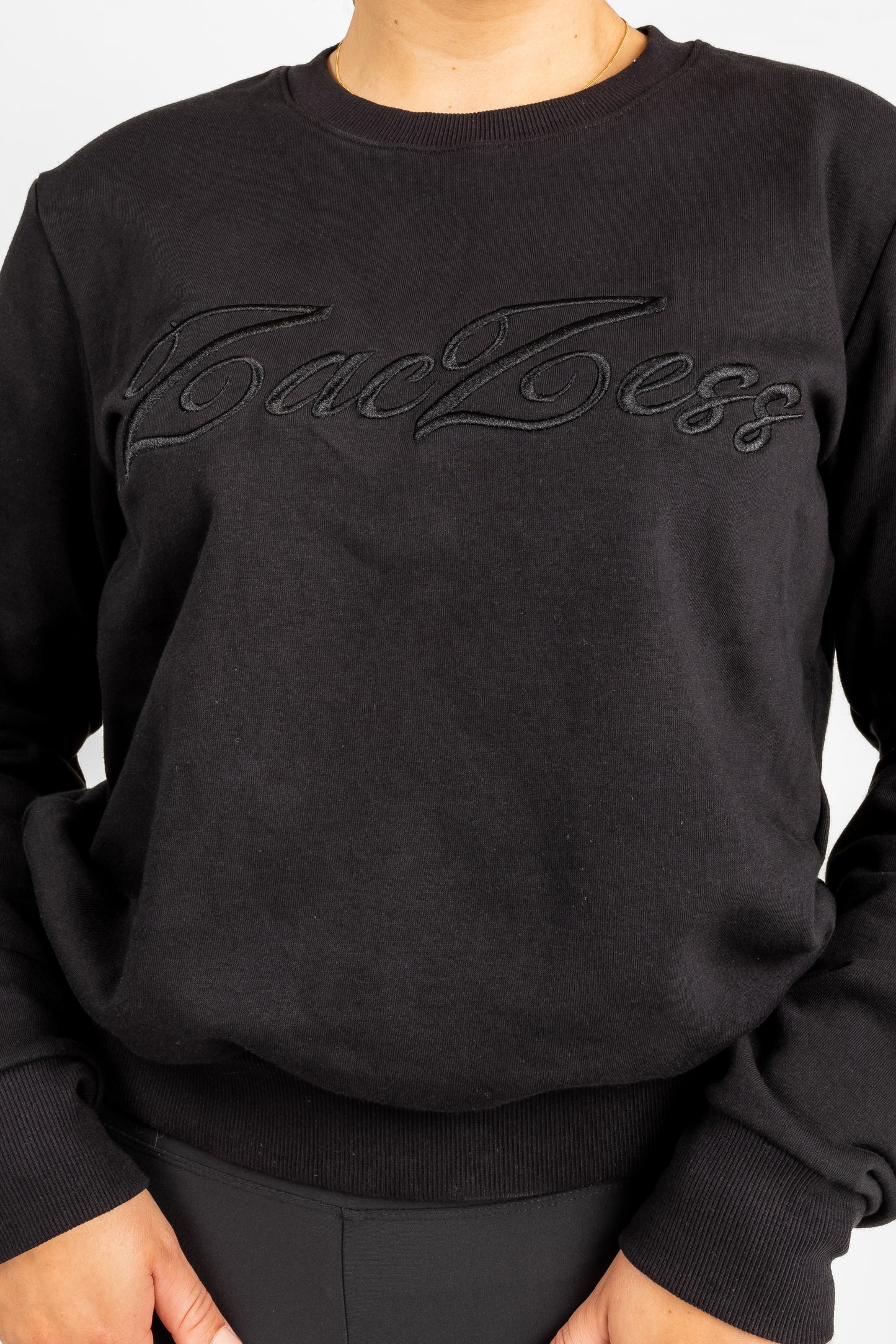 YR - Schwarzes Sweatshirt