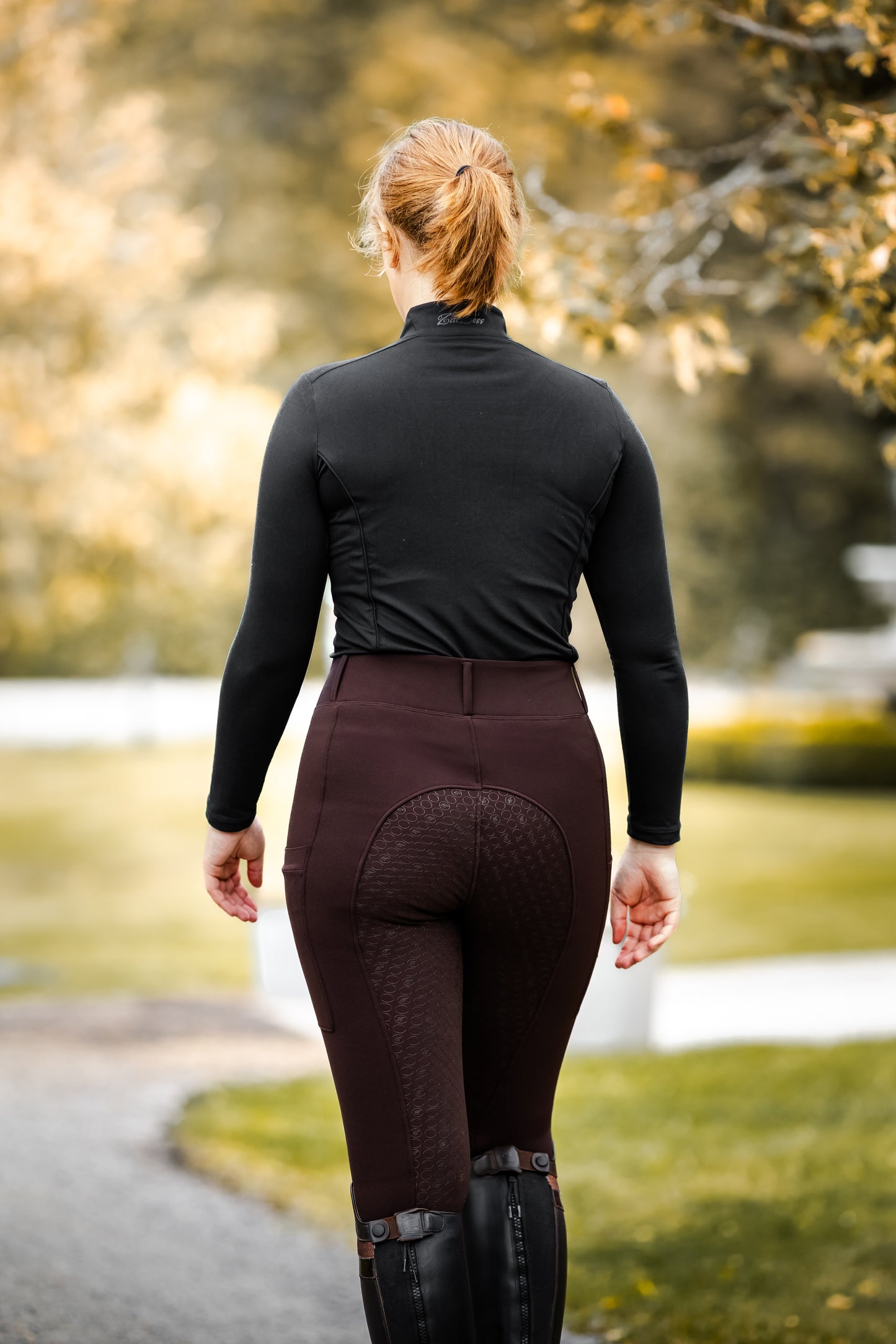 Teddy Winter Leggings Brown