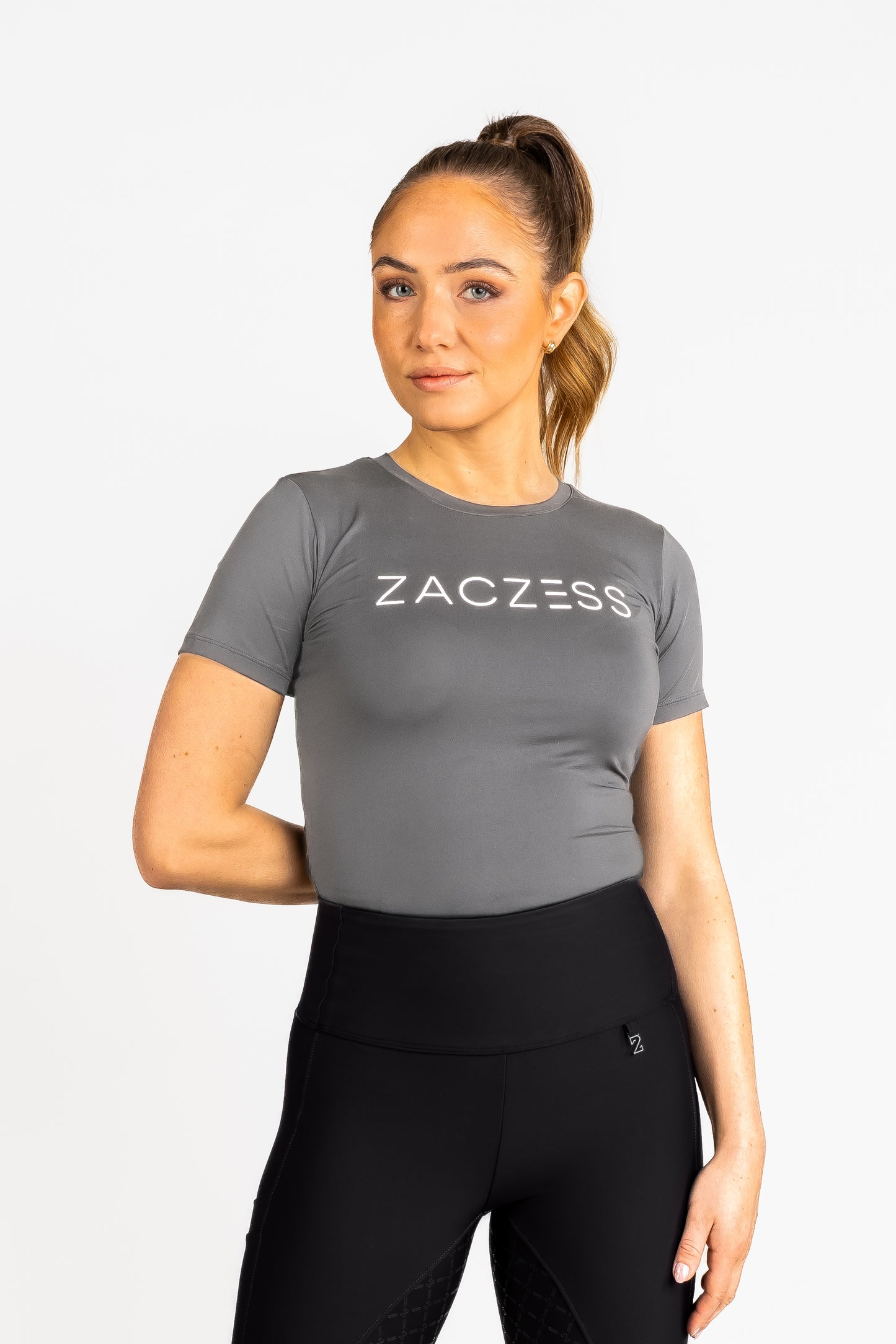Sofia Schwarzes T-Shirt