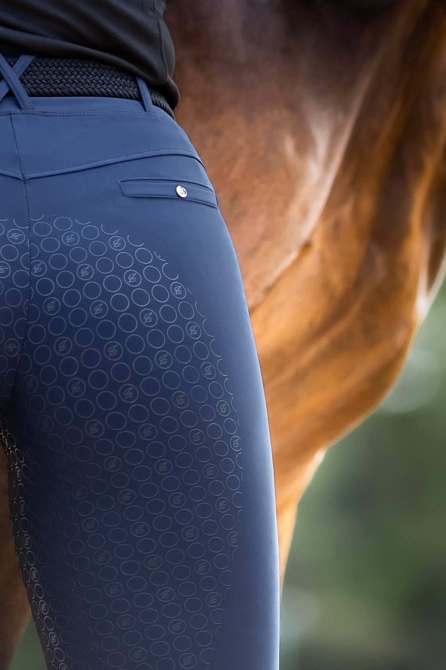 London Navy Hybrid Leggings