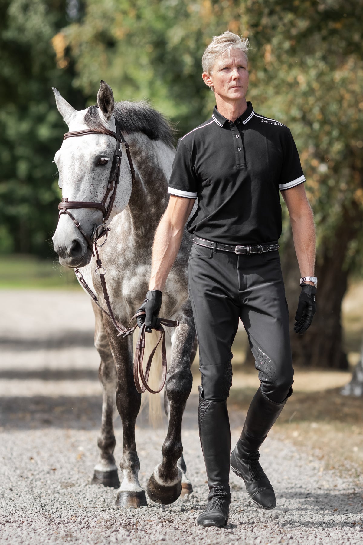 Aachen Men’s Breeches Black