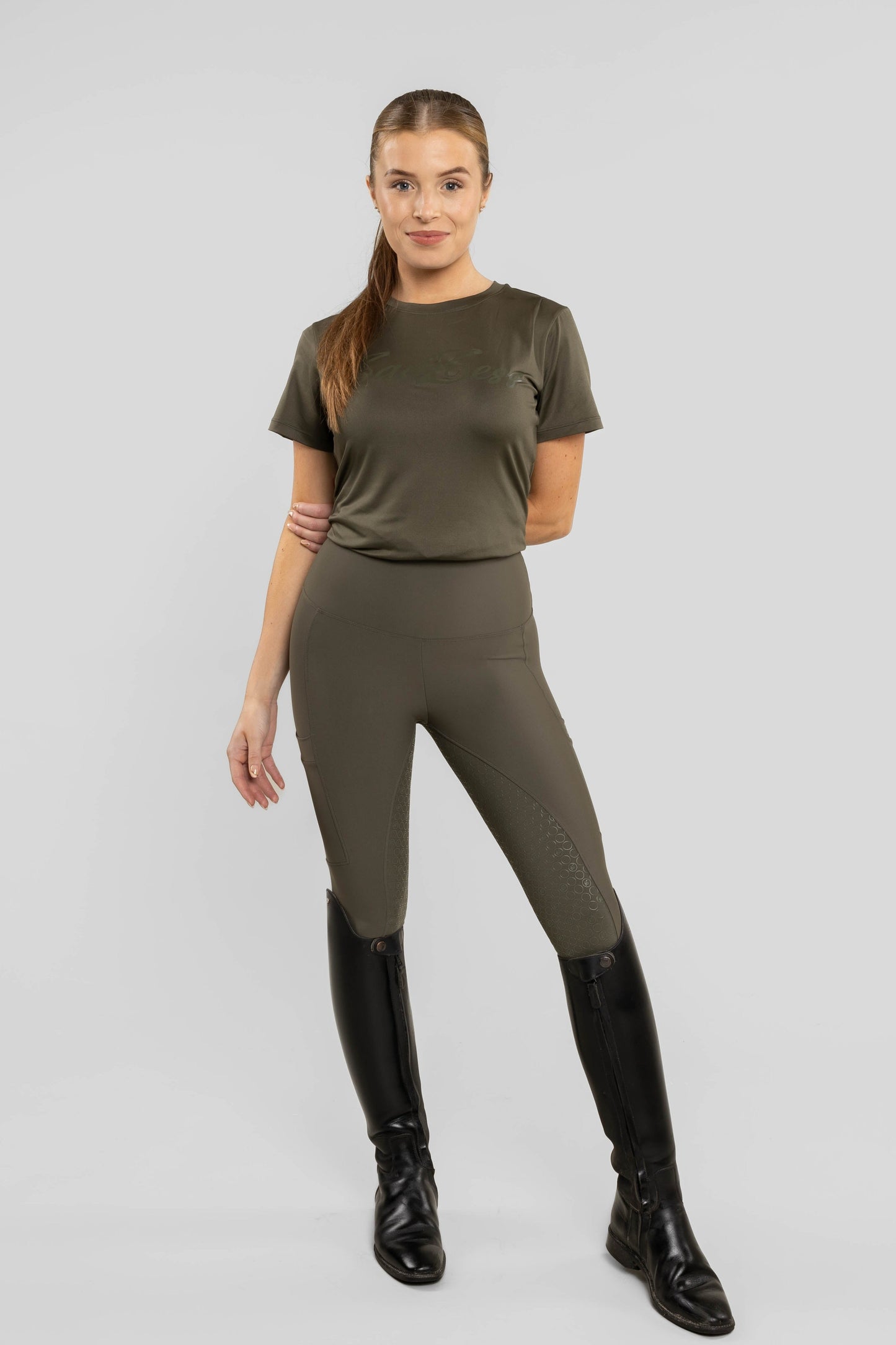 Ohio Olive Leggings Half Grip