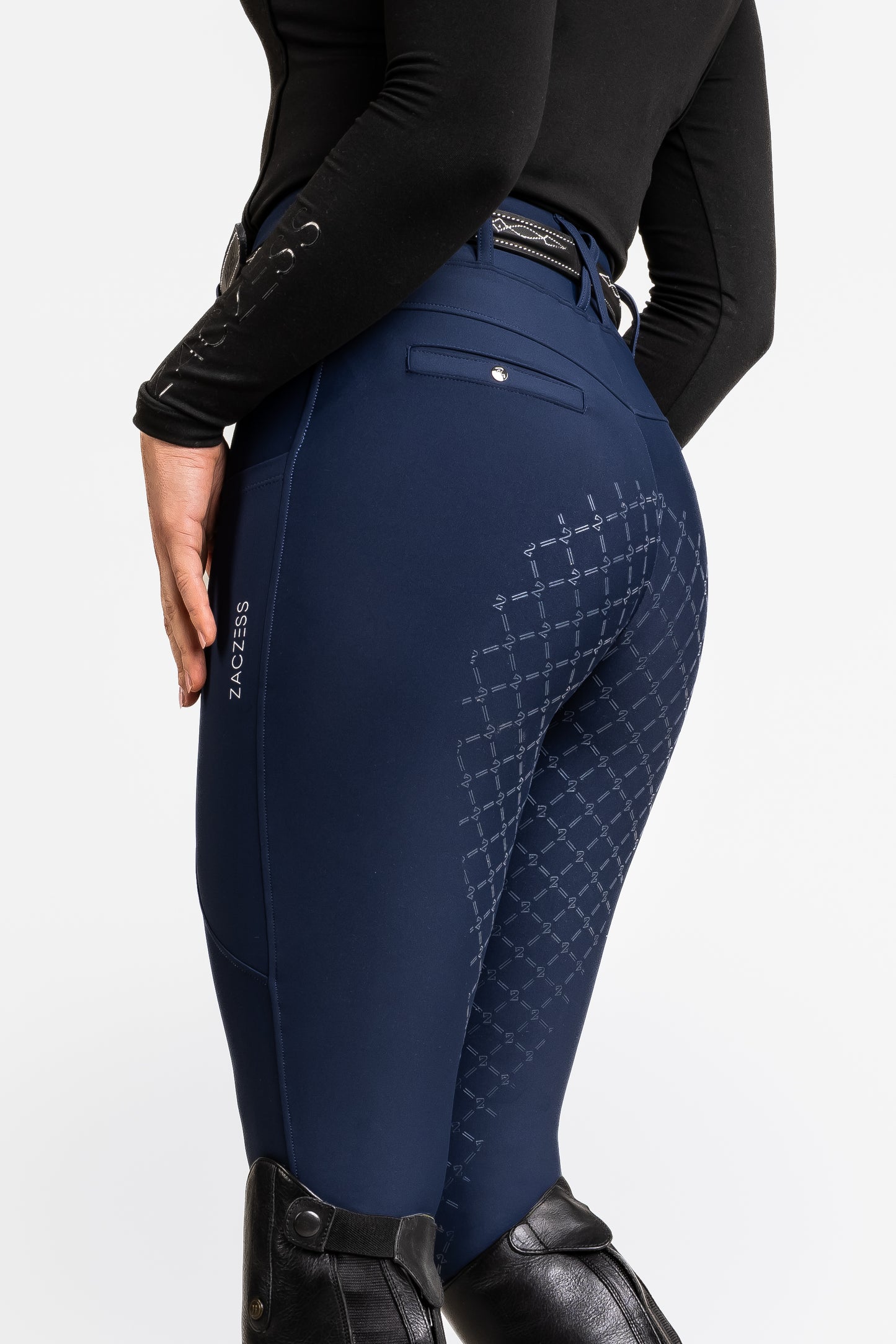 London Navy Hybrid Leggings