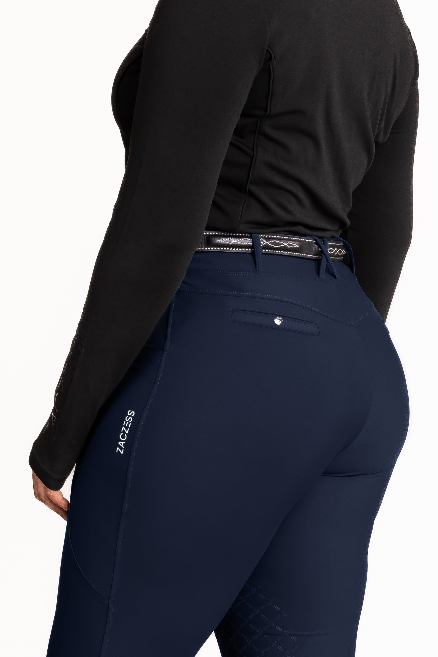 PLUS - London Navy Hybrid-Leggings