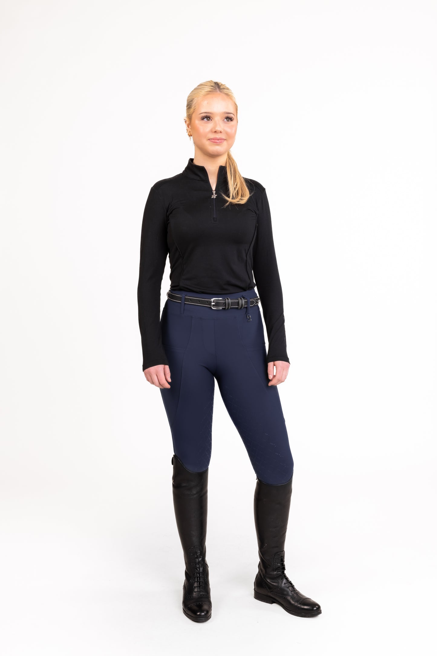 YR - London Navy Hybrid Leggings