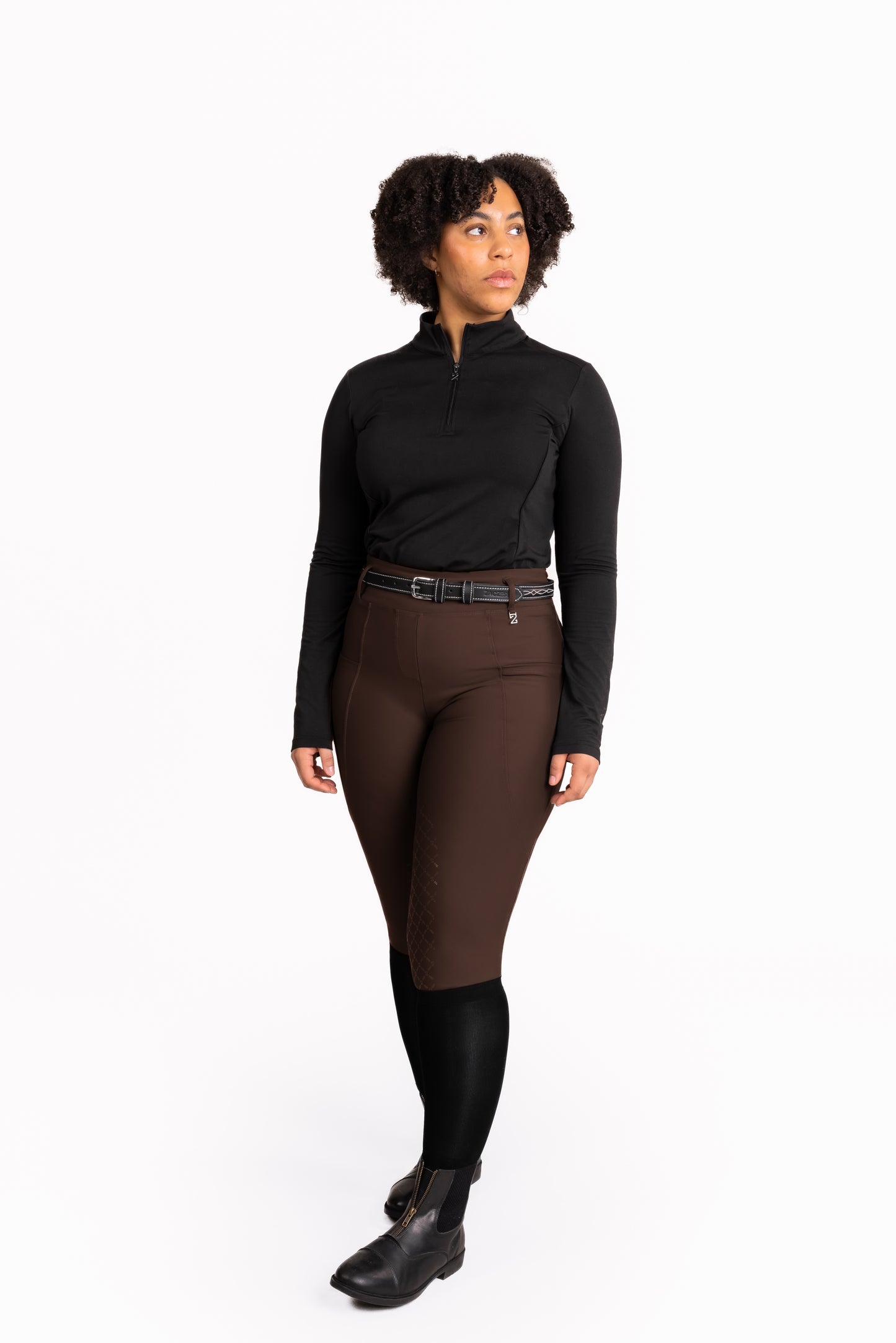 PLUS - London Nougat Hybrid-Leggings