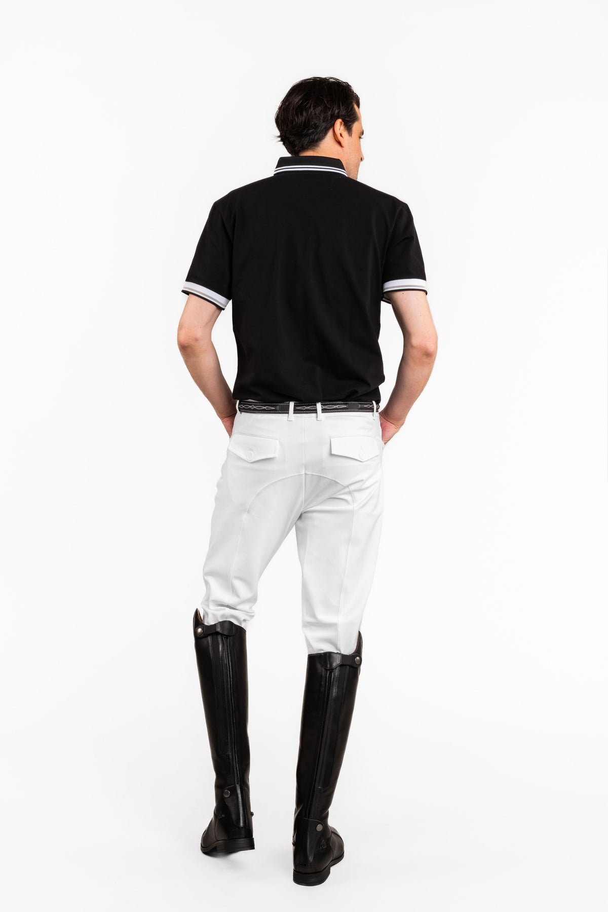 Aachen Men’s Breeches White