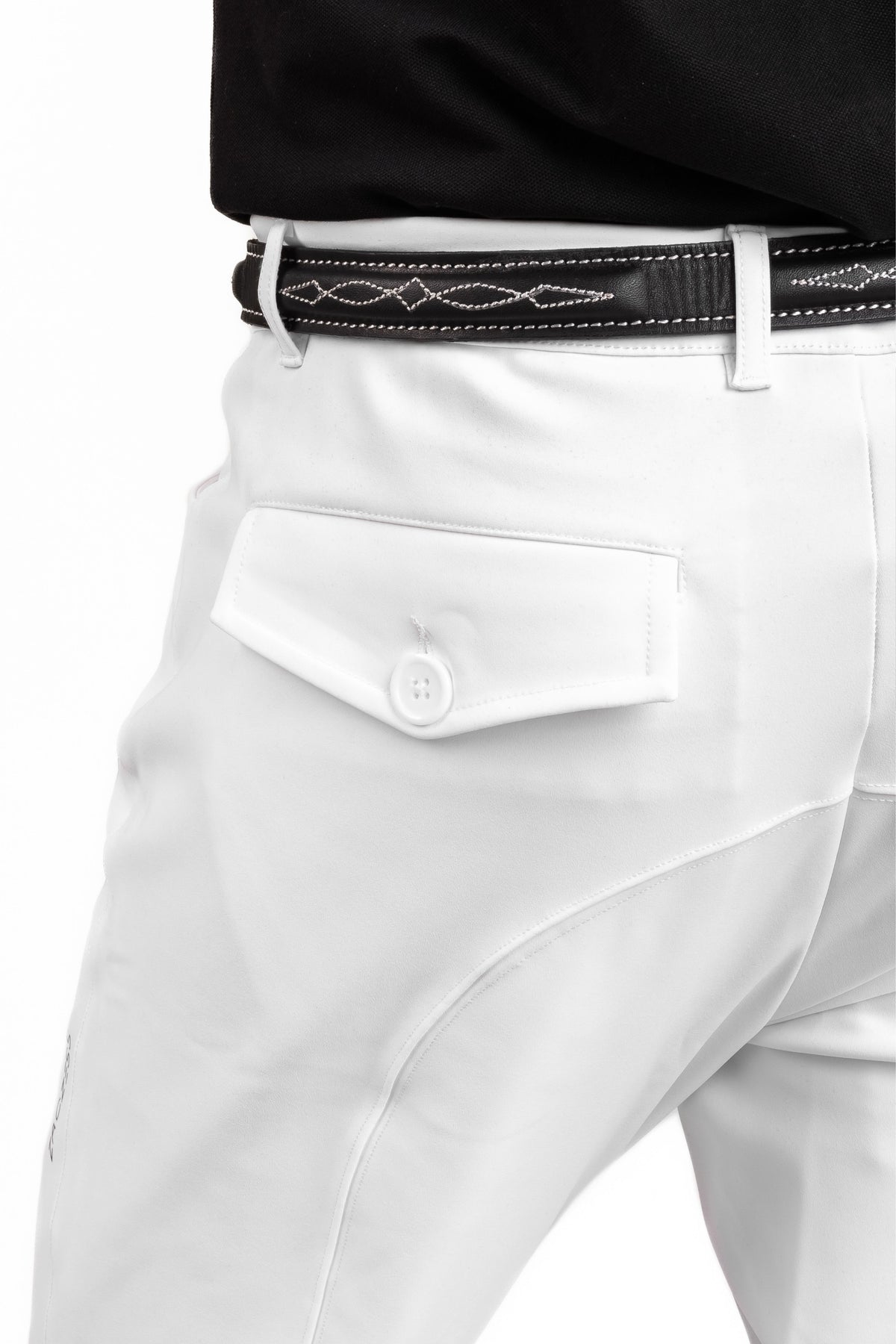 Aachen Men’s Breeches White
