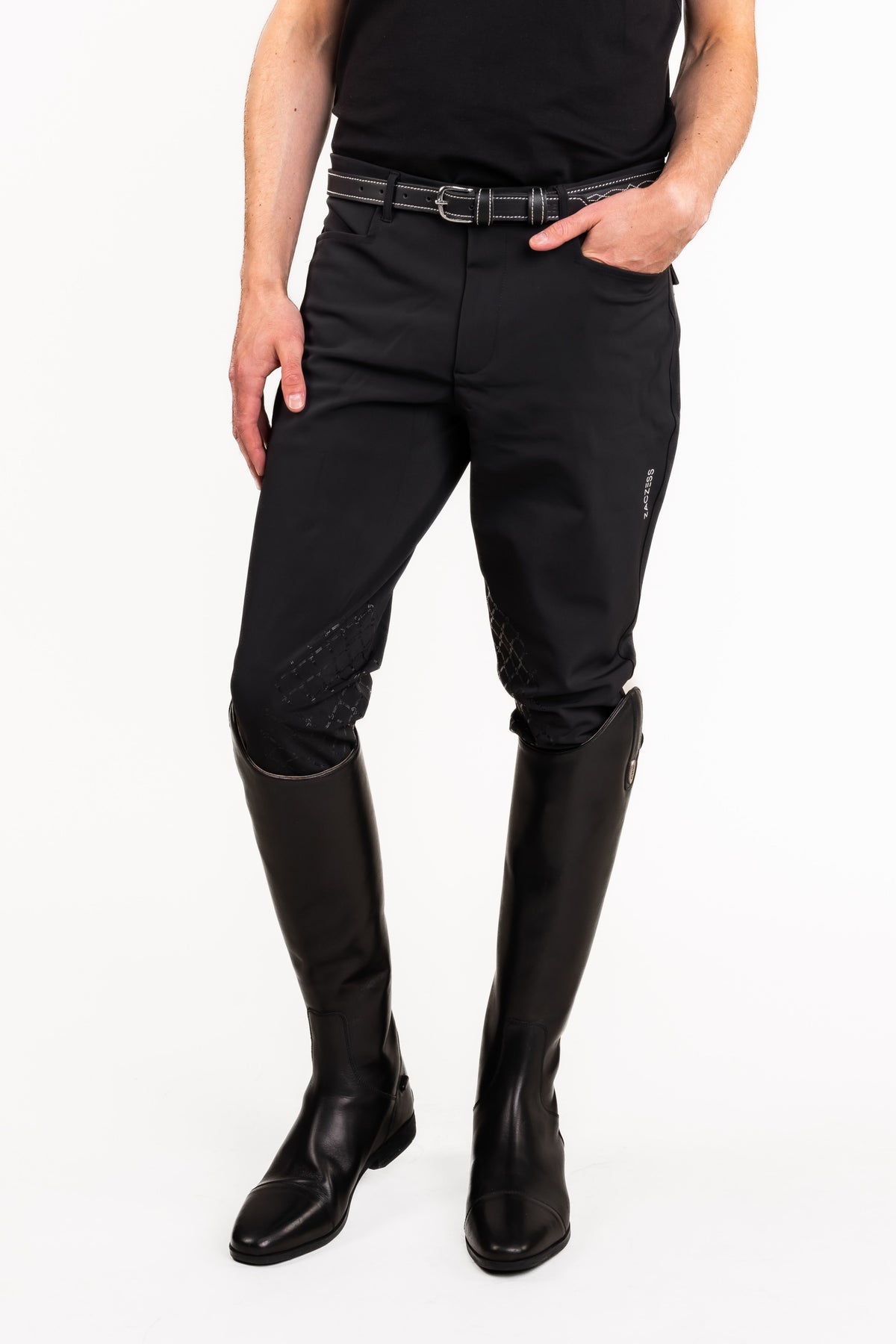 Aachen Men’s Breeches Black