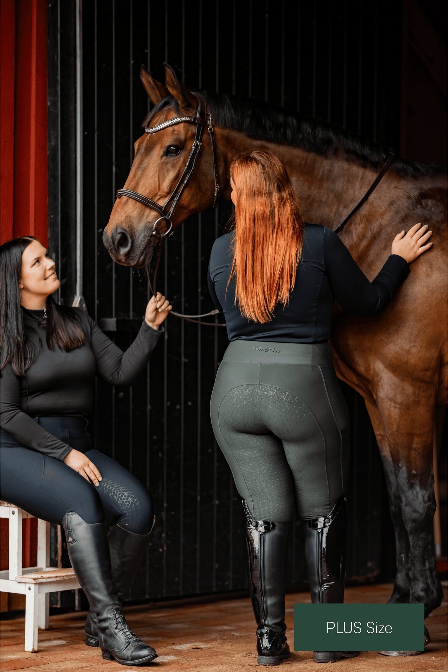 PLUS - Ohio Olive Leggings