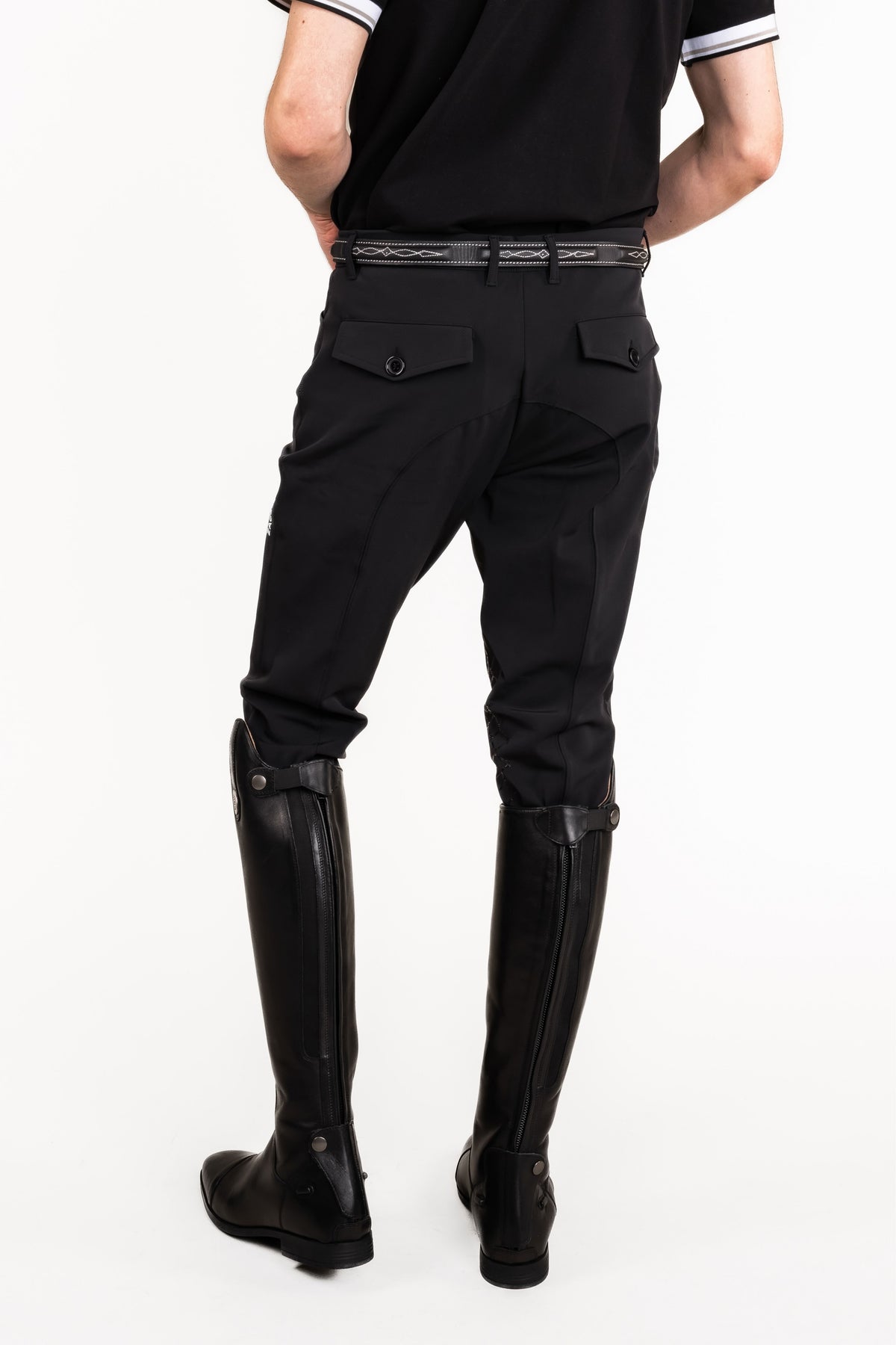 Aachen Men’s Breeches Black