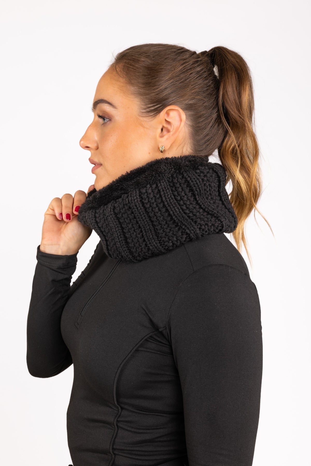 Winter Scarf Black