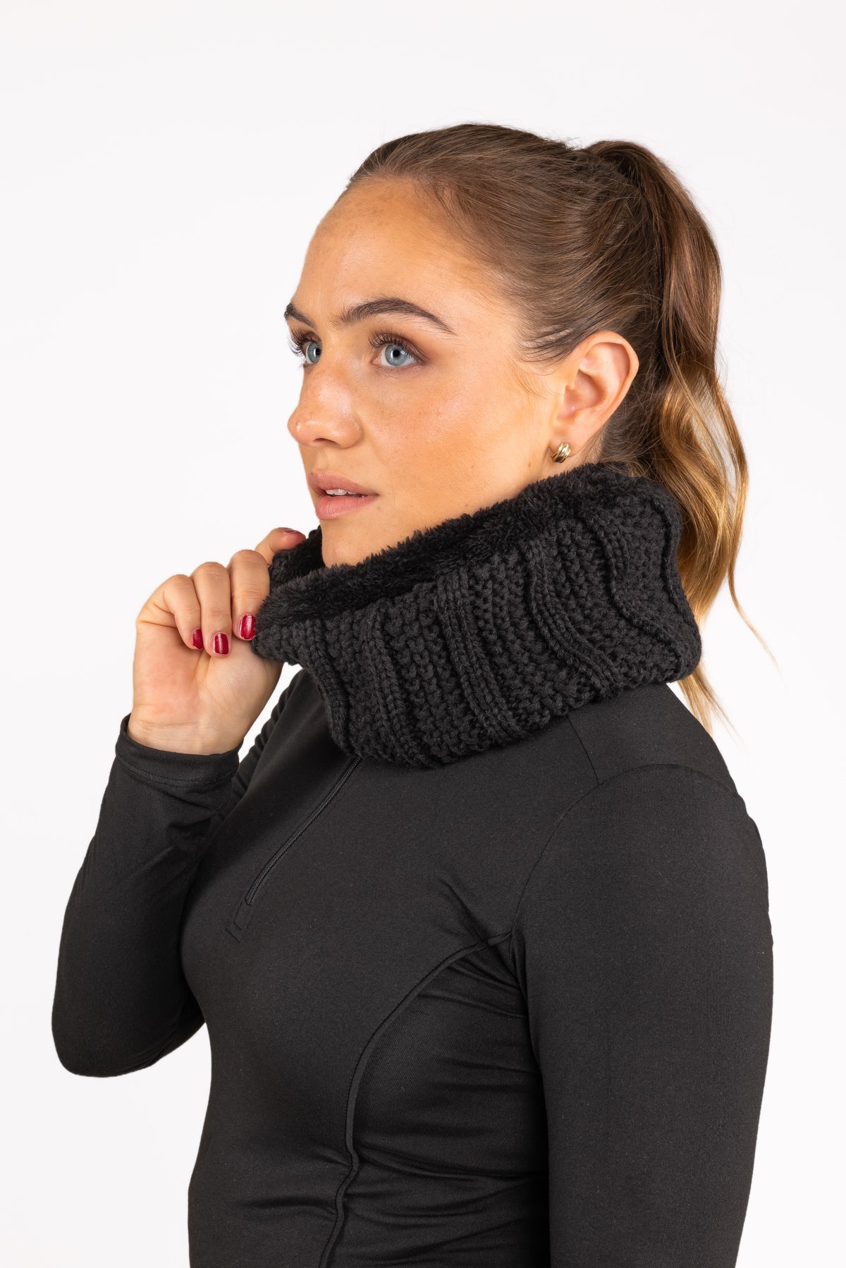 Winter Scarf Black