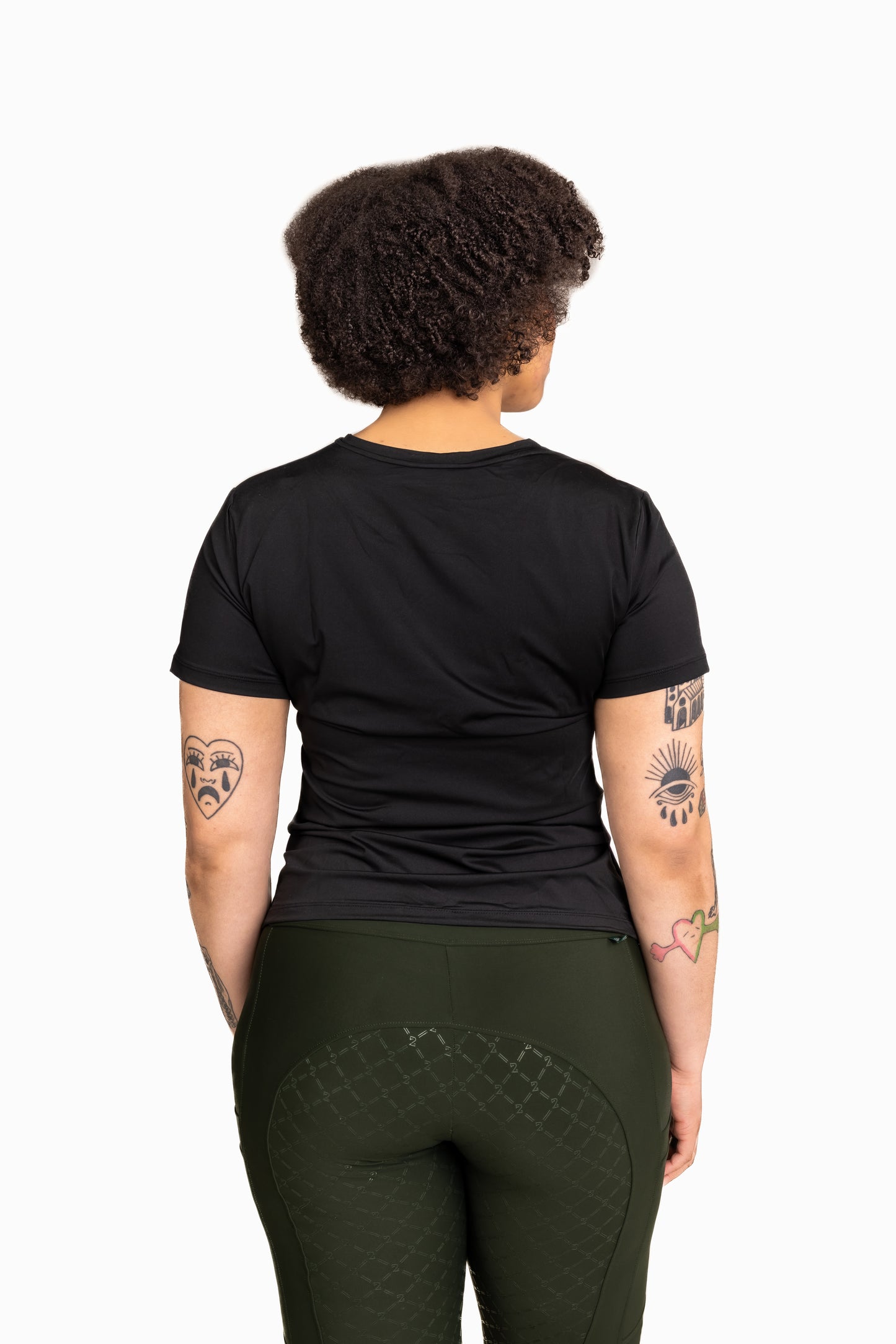 PLUS - Sofia Schwarzes T-Shirt